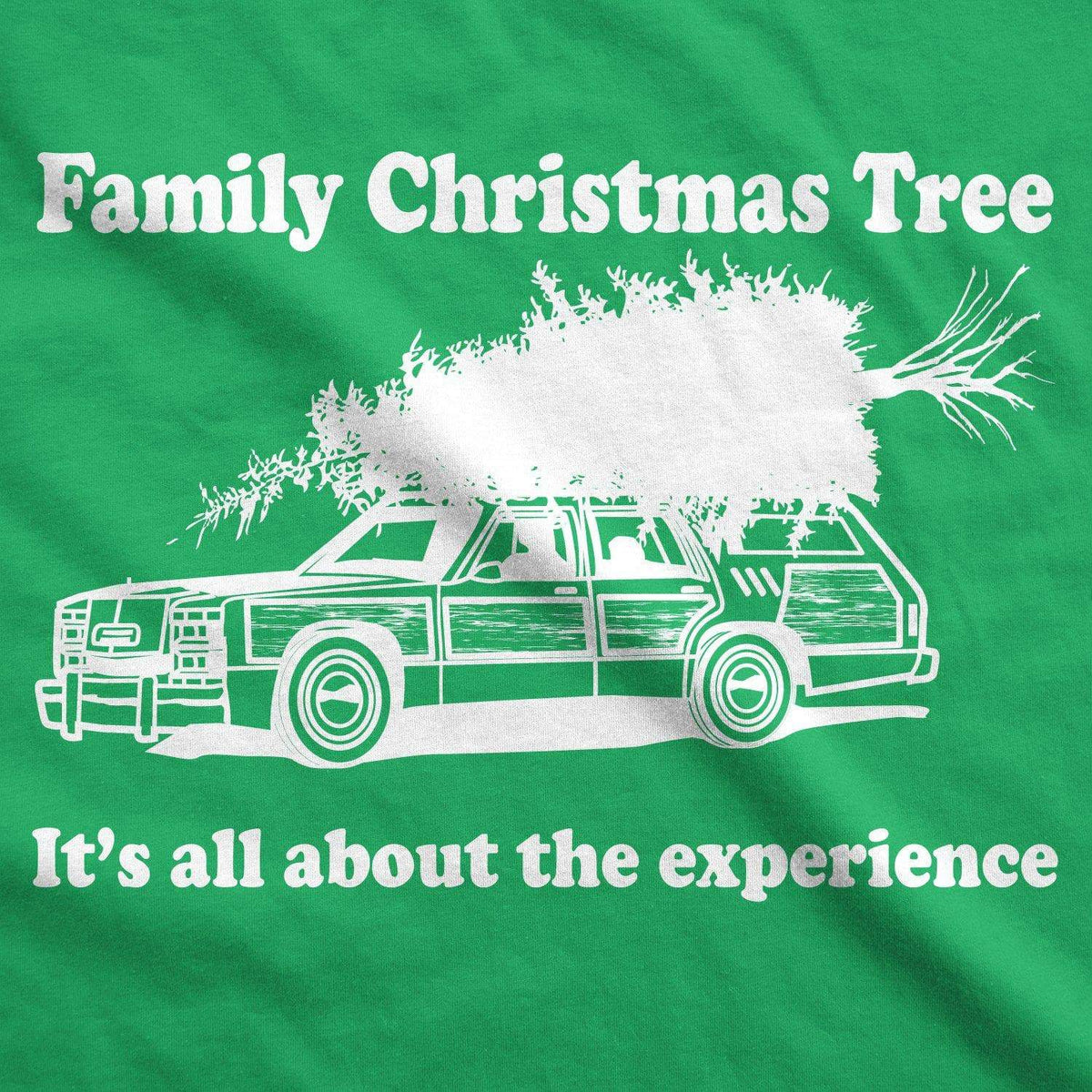 Family Christmas Tree Men&#39;s Tshirt - Crazy Dog T-Shirts