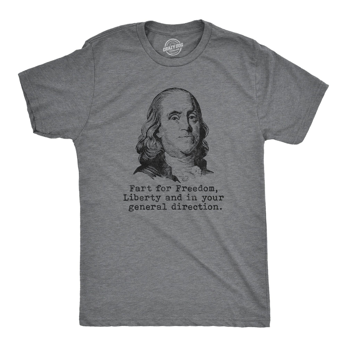 Fart For Freedom Men&#39;s Tshirt  -  Crazy Dog T-Shirts