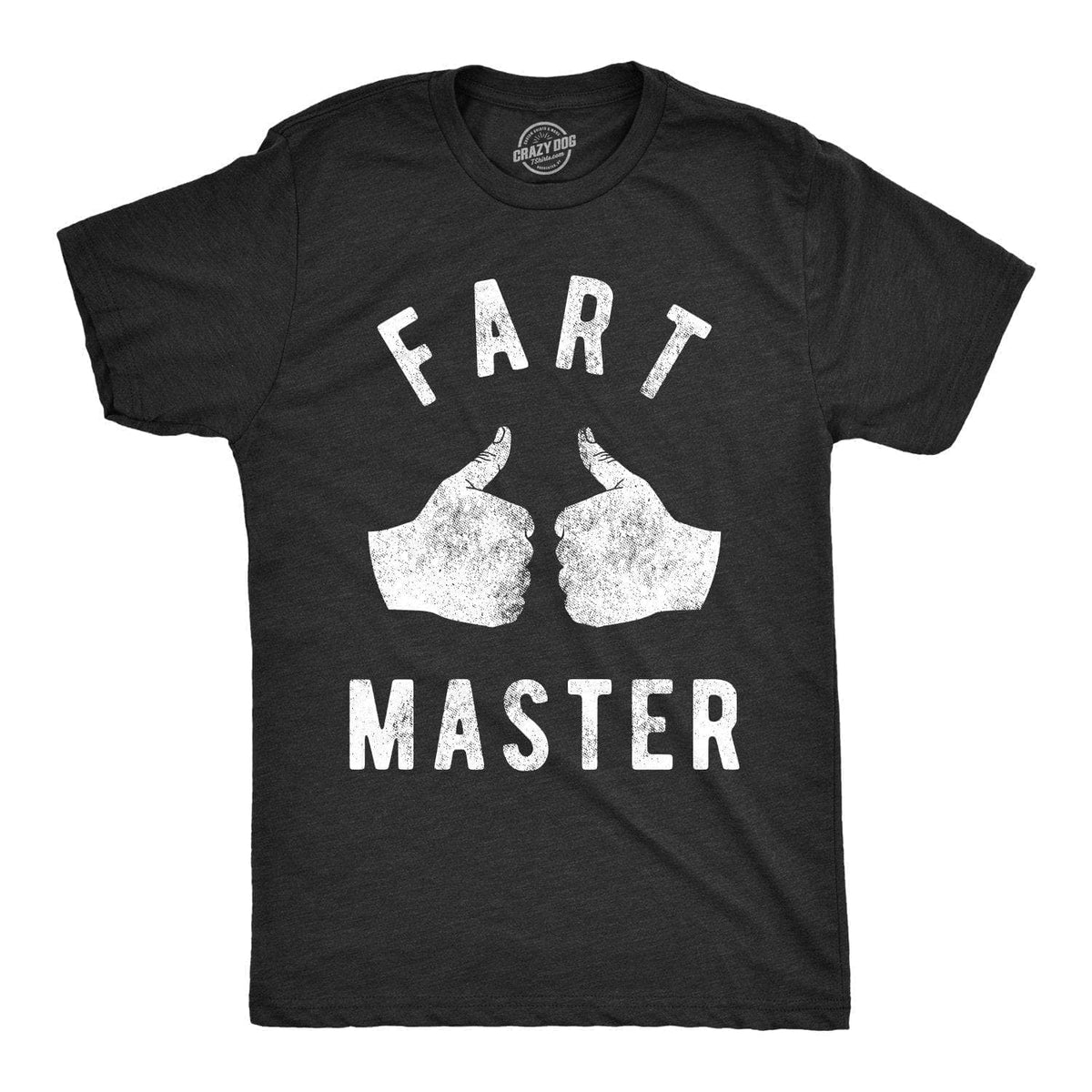 Fart Master Men&#39;s Tshirt  -  Crazy Dog T-Shirts
