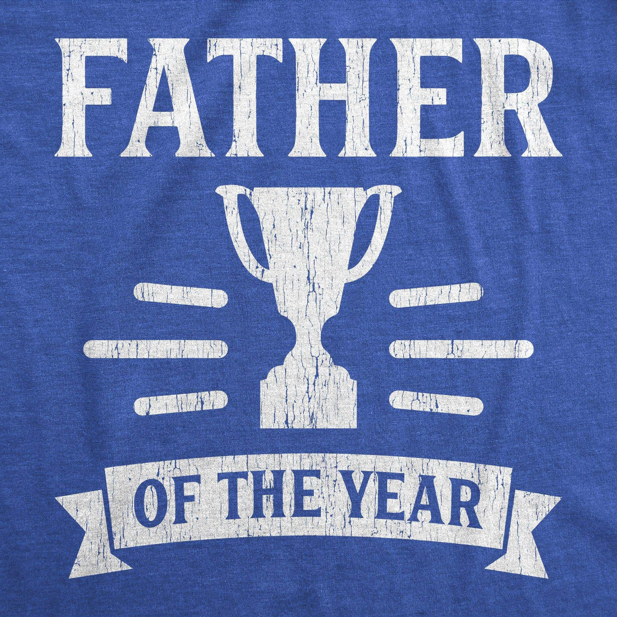Father Of The Year Men's Tshirt - Crazy Dog T-Shirts