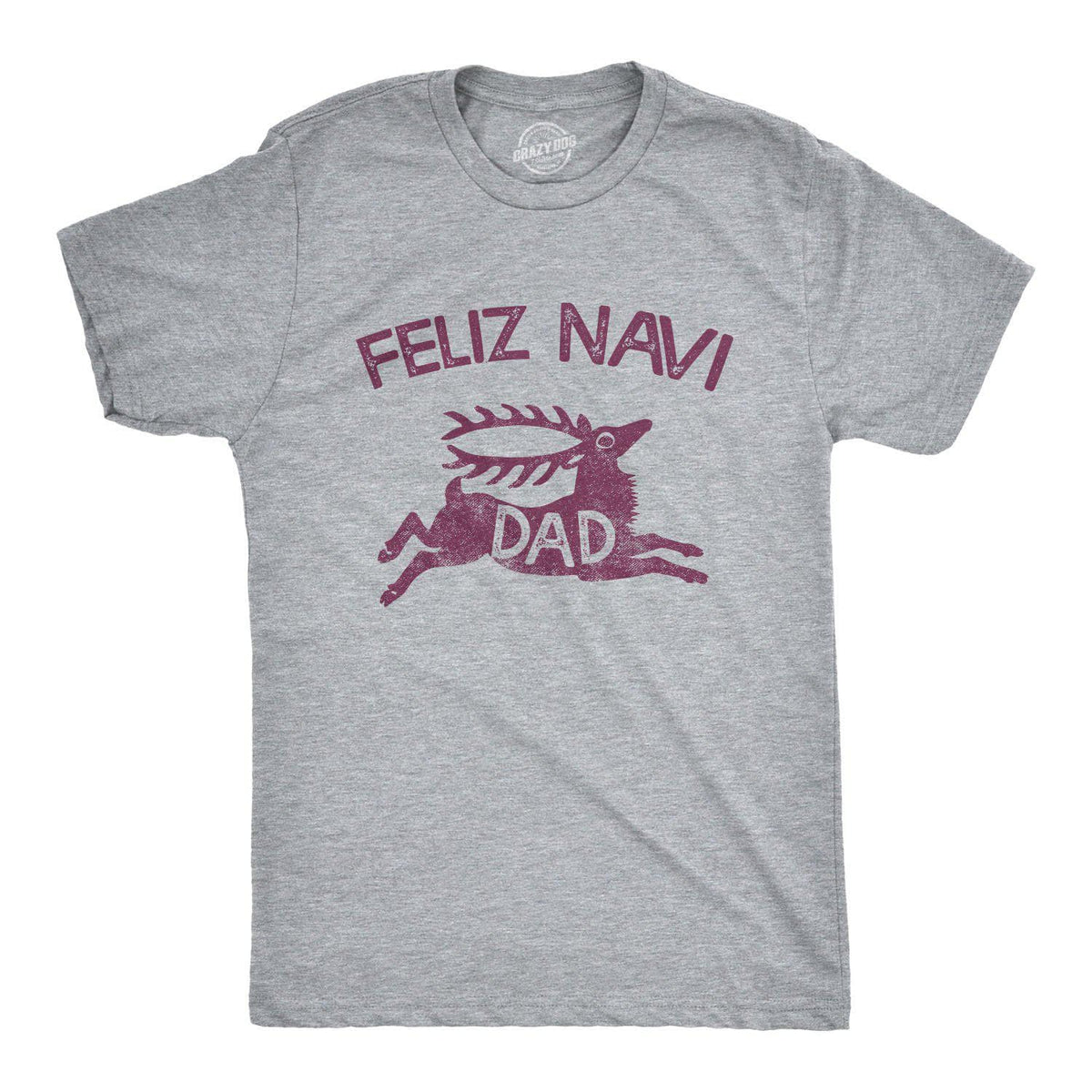 Feliz Navi-dad Men&#39;s Tshirt - Crazy Dog T-Shirts