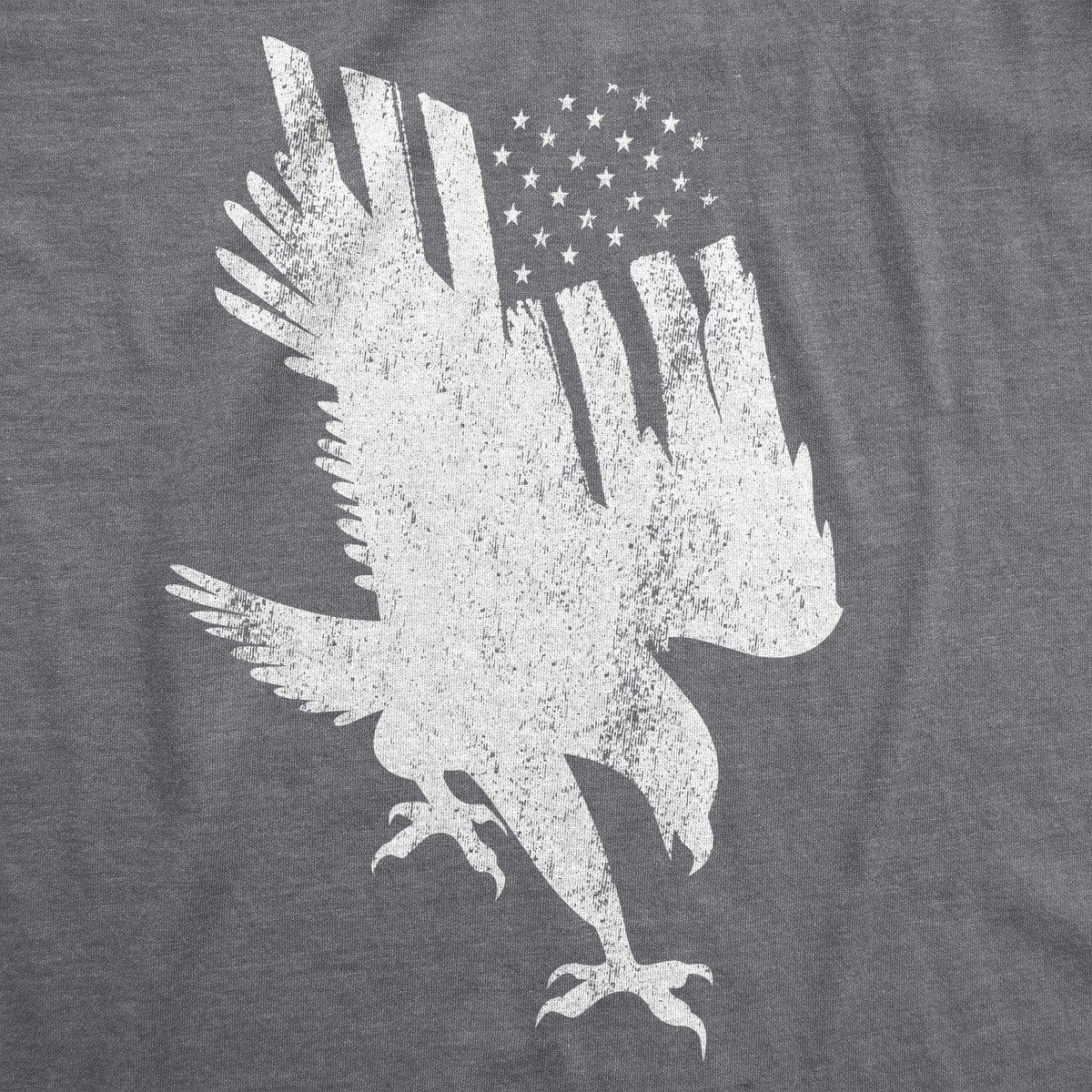 Flag Into Eagle Men&#39;s Tshirt  -  Crazy Dog T-Shirts