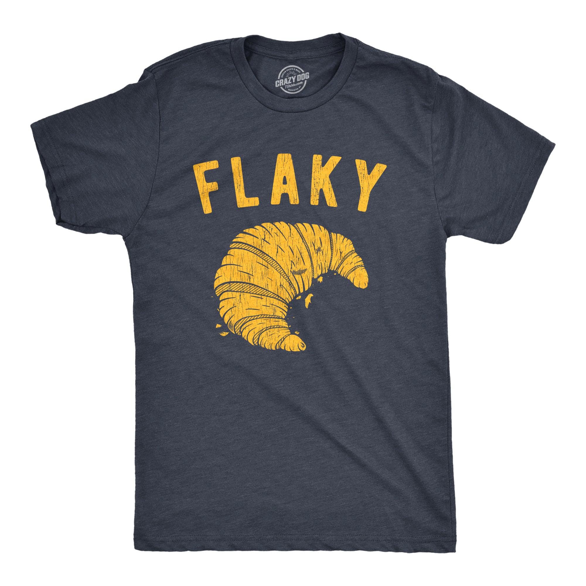 Flaky Men's Tshirt  -  Crazy Dog T-Shirts