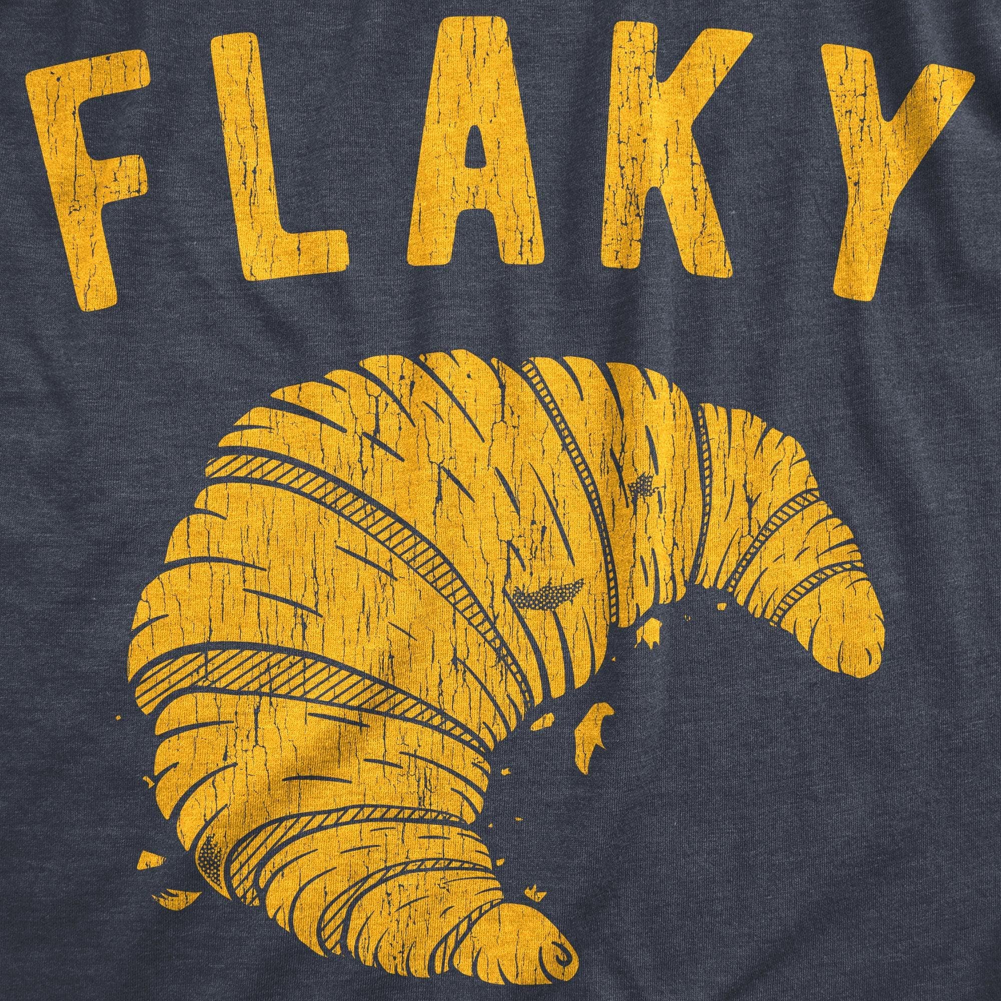 Flaky Men's Tshirt  -  Crazy Dog T-Shirts