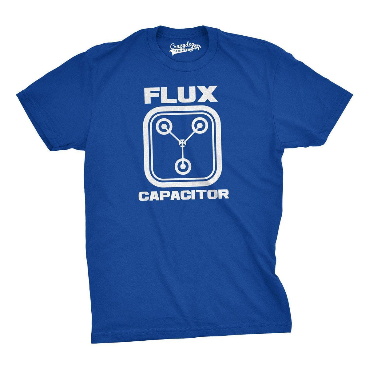 Flux Capacitor Men&#39;s Tshirt  -  Crazy Dog T-Shirts