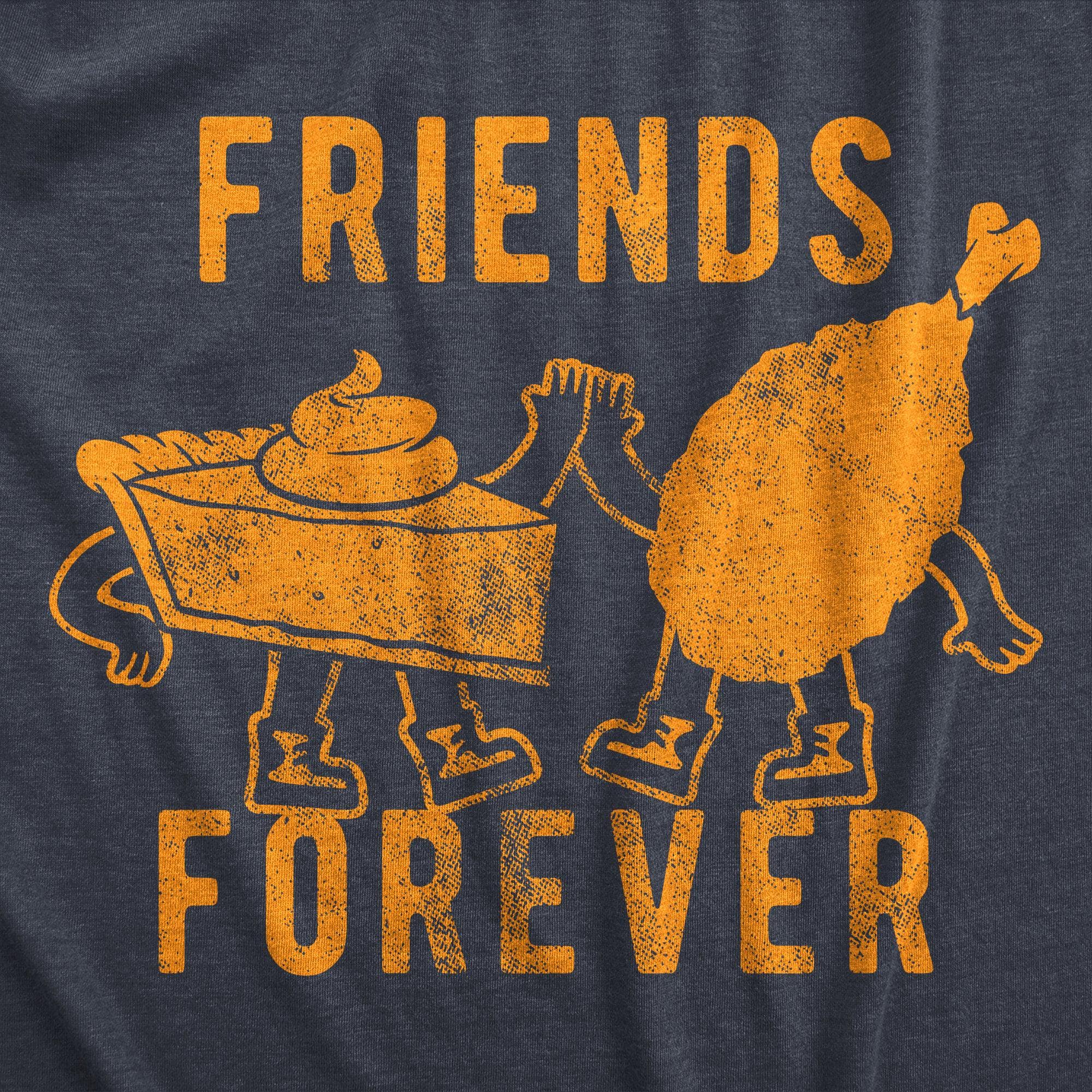 Friends Forever Men's Tshirt  -  Crazy Dog T-Shirts