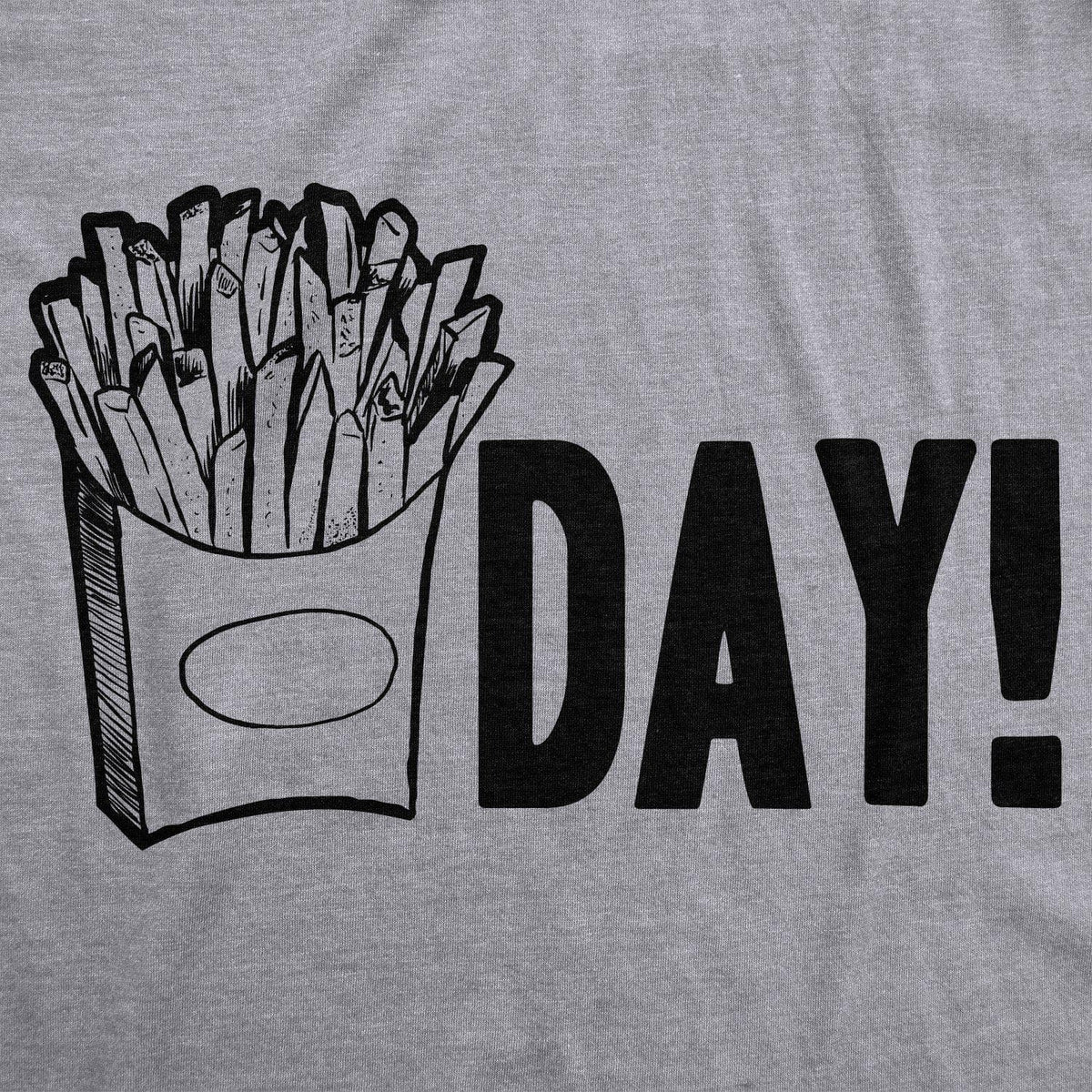 Fry Day French Fry Men&#39;s Tshirt  -  Crazy Dog T-Shirts