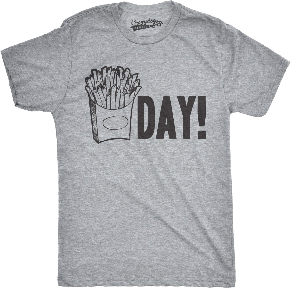 Fry Day French Fry Men&#39;s Tshirt  -  Crazy Dog T-Shirts