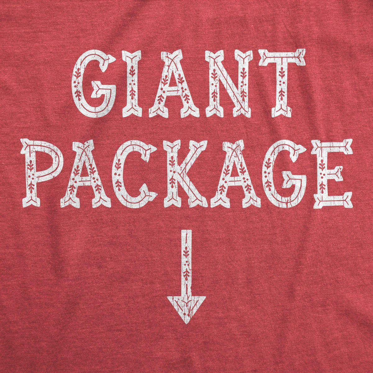 Giant Package Men&#39;s Tshirt - Crazy Dog T-Shirts