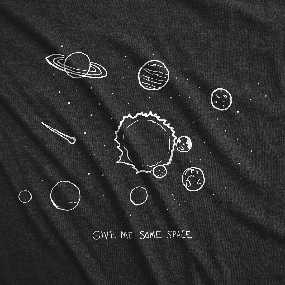Give Me Some Space Men&#39;s Tshirt  -  Crazy Dog T-Shirts