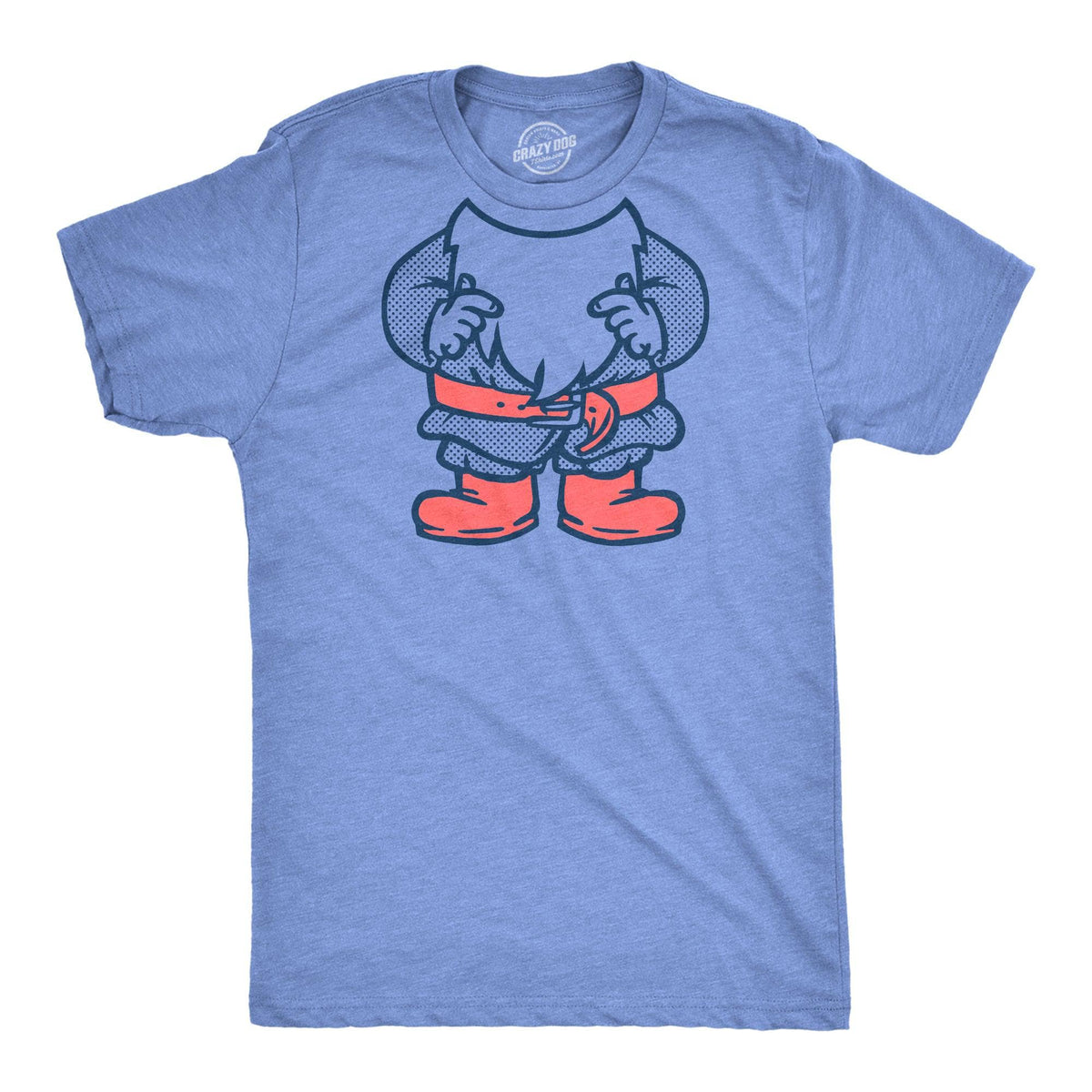 Gnome Body Men&#39;s Tshirt  -  Crazy Dog T-Shirts