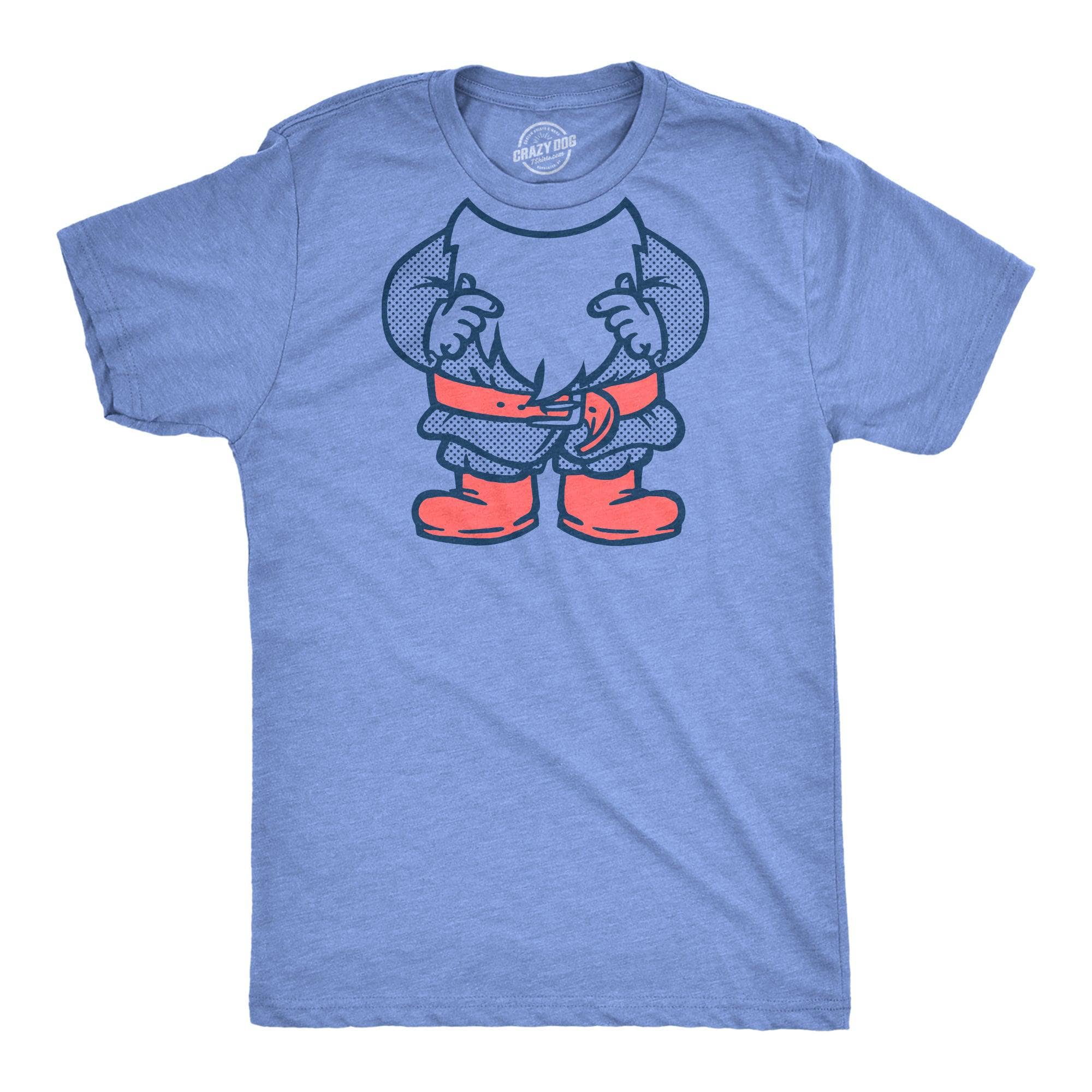 Gnome Body Men's Tshirt  -  Crazy Dog T-Shirts
