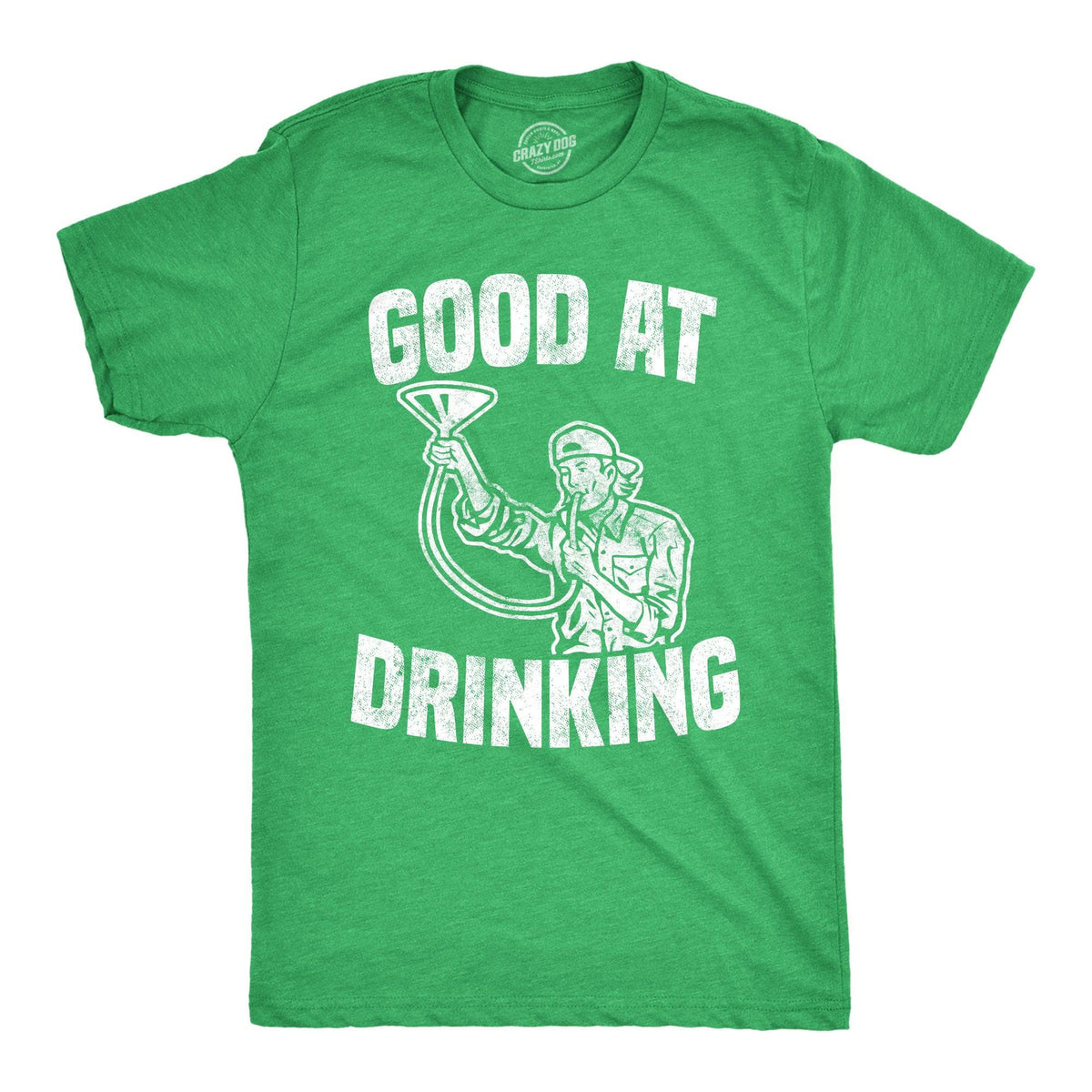 Good At Drinking Men&#39;s Tshirt  -  Crazy Dog T-Shirts