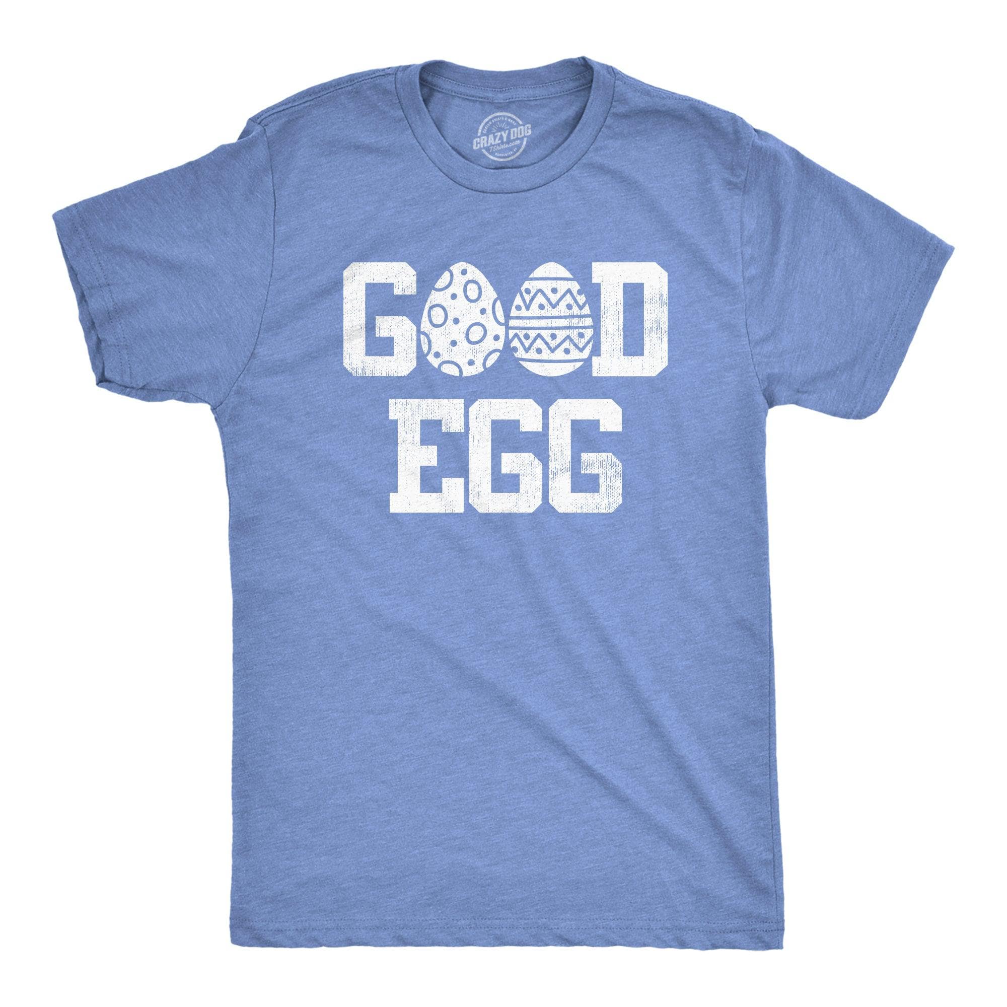 Good Egg Men's Tshirt  -  Crazy Dog T-Shirts
