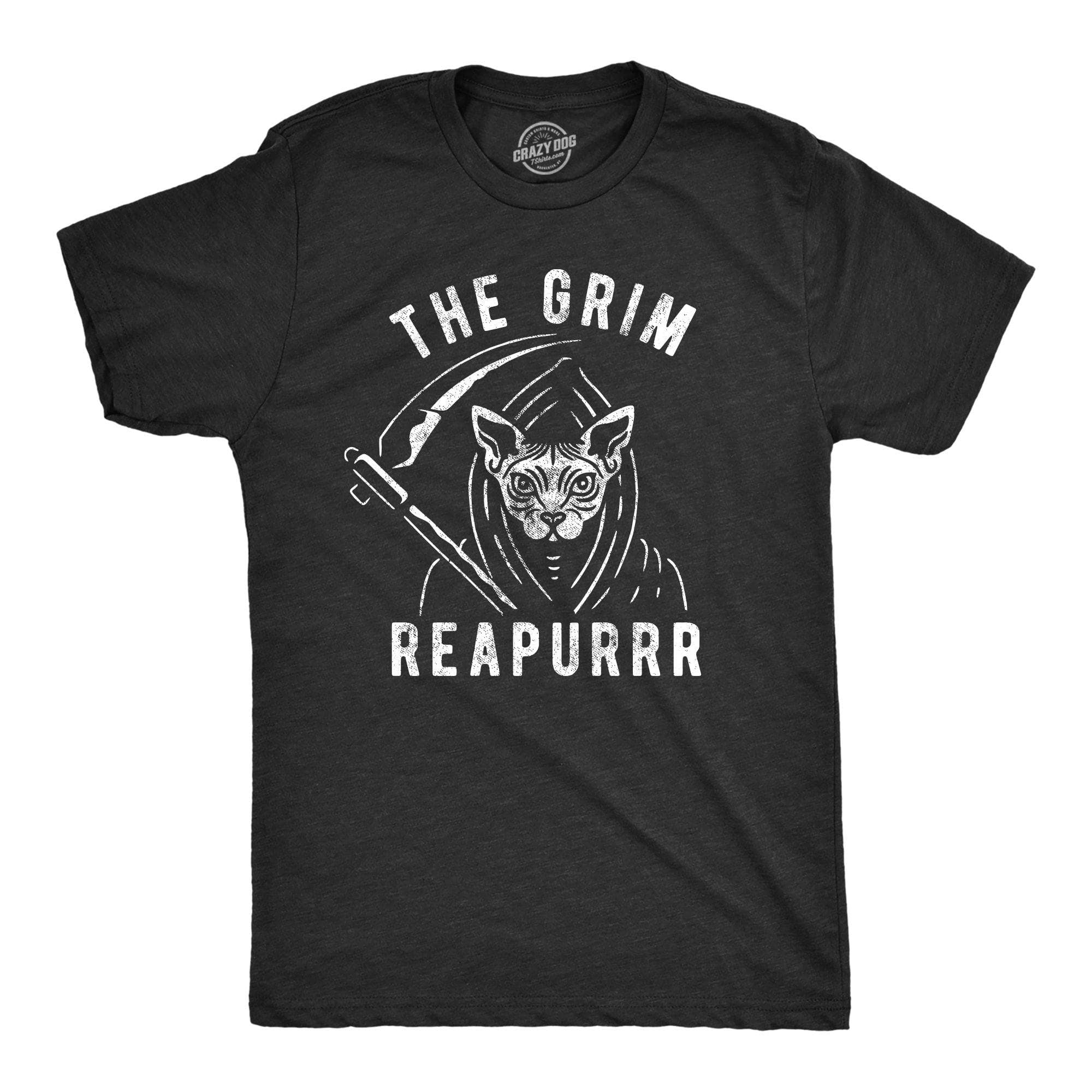 Grim Reapurrr Men's Tshirt - Crazy Dog T-Shirts