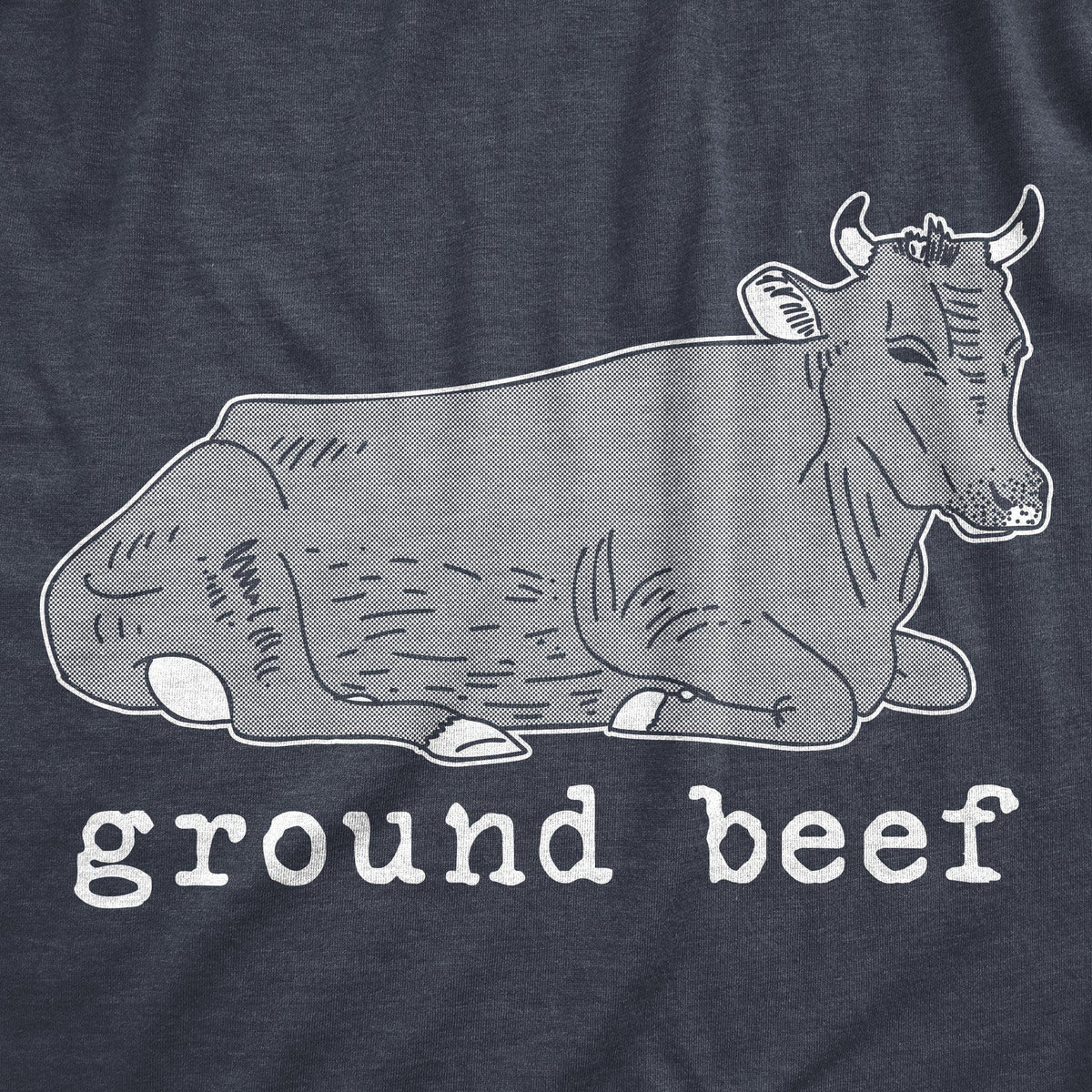 Ground Beef Men&#39;s Tshirt - Crazy Dog T-Shirts