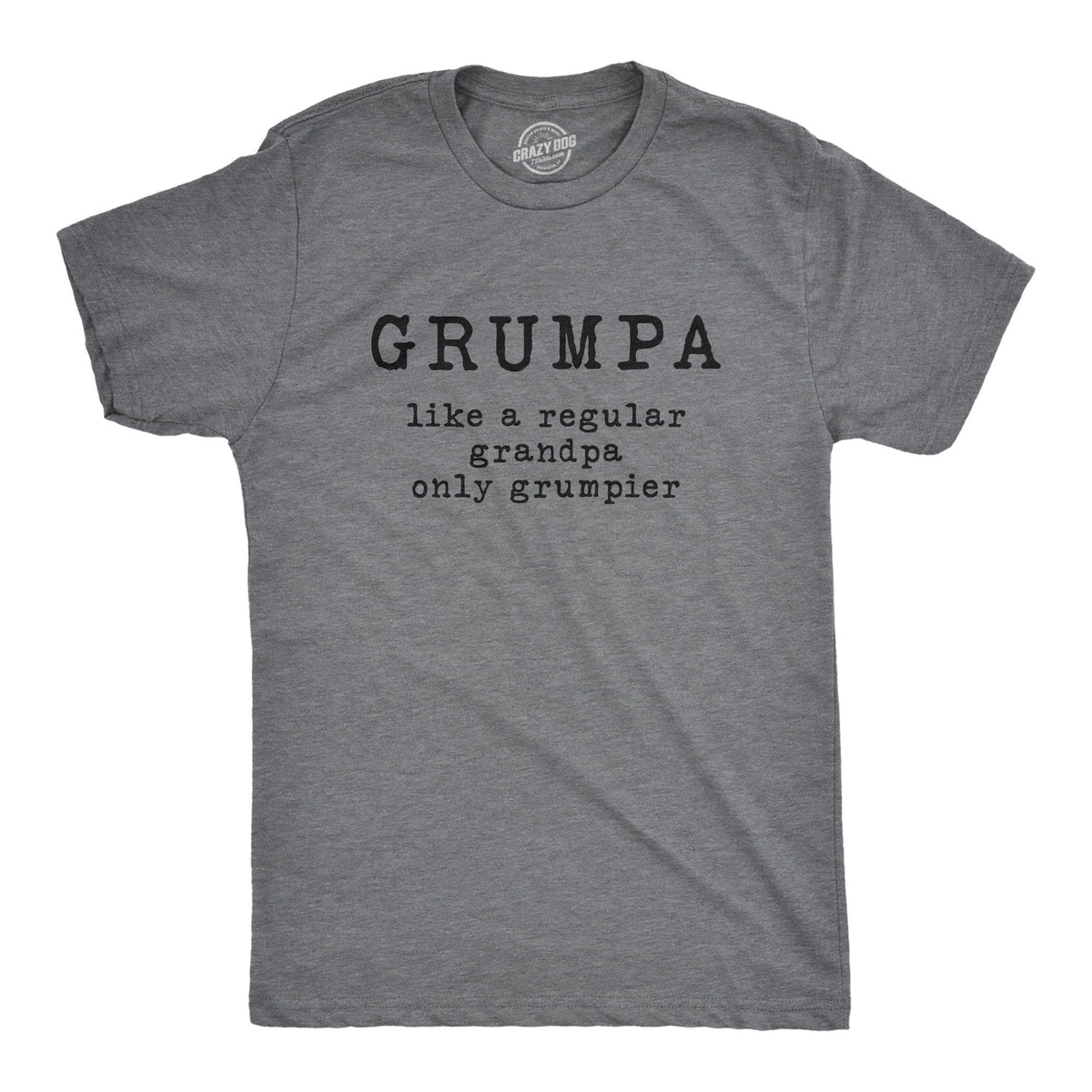 Grumpa Men&#39;s Tshirt  -  Crazy Dog T-Shirts