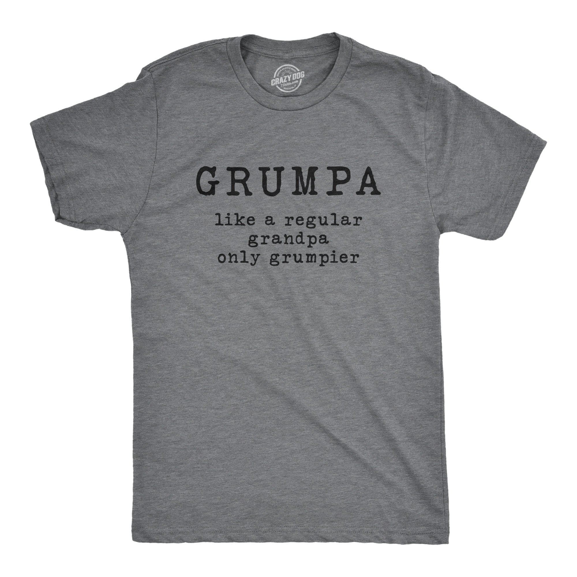 Grumpa Men's Tshirt  -  Crazy Dog T-Shirts