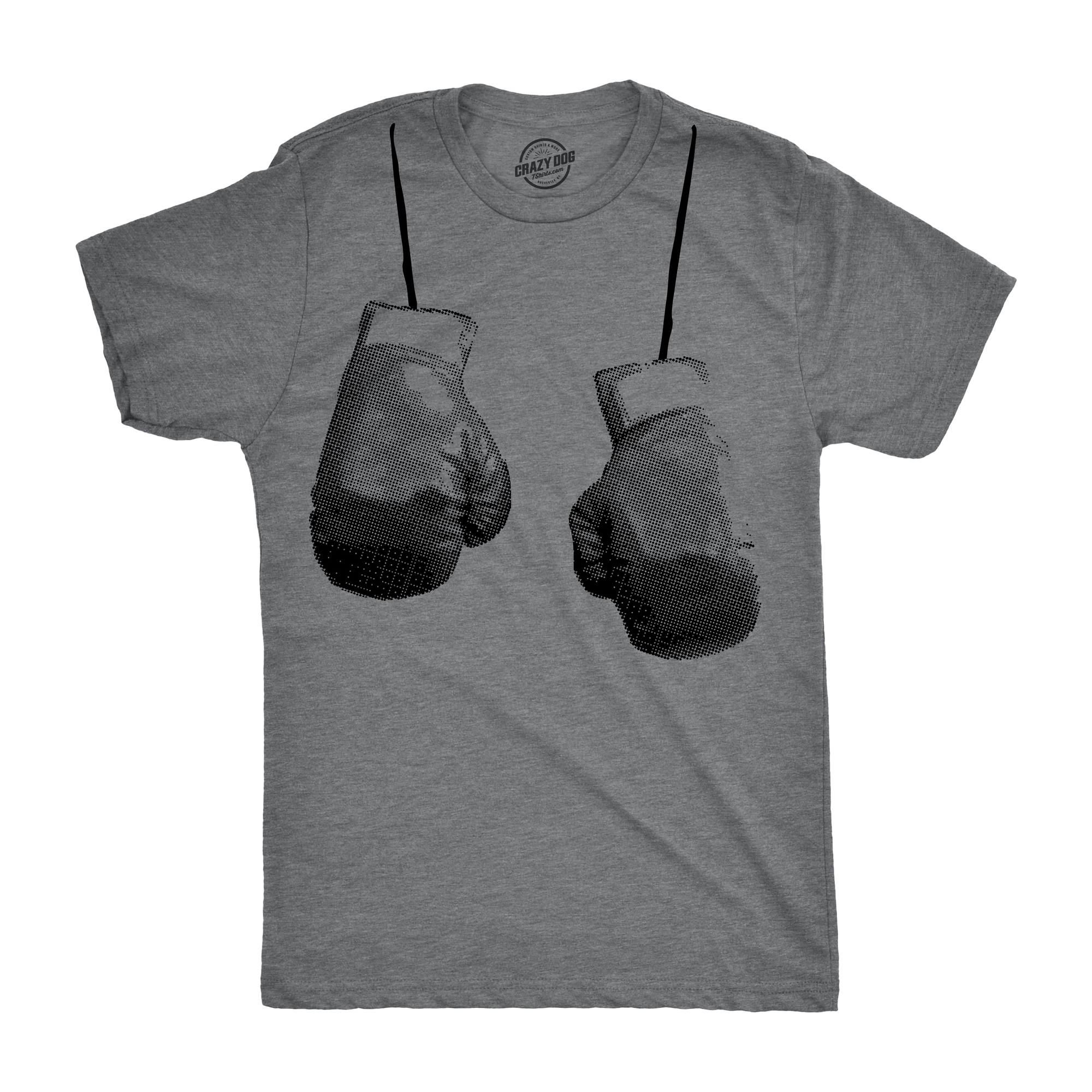 Hanging Gloves Men's Tshirt  -  Crazy Dog T-Shirts