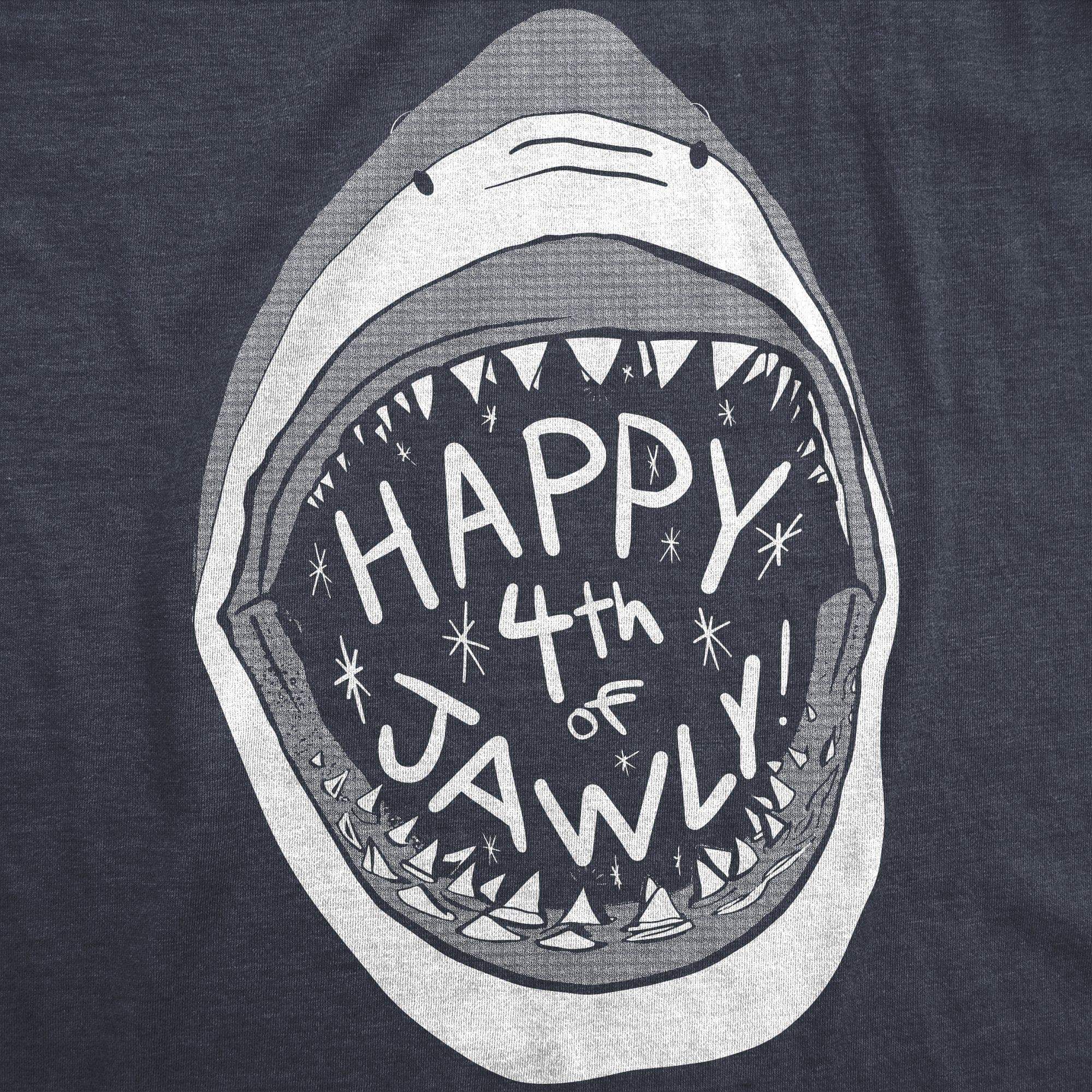 Happy 4th of Jawly Men's Tshirt - Crazy Dog T-Shirts