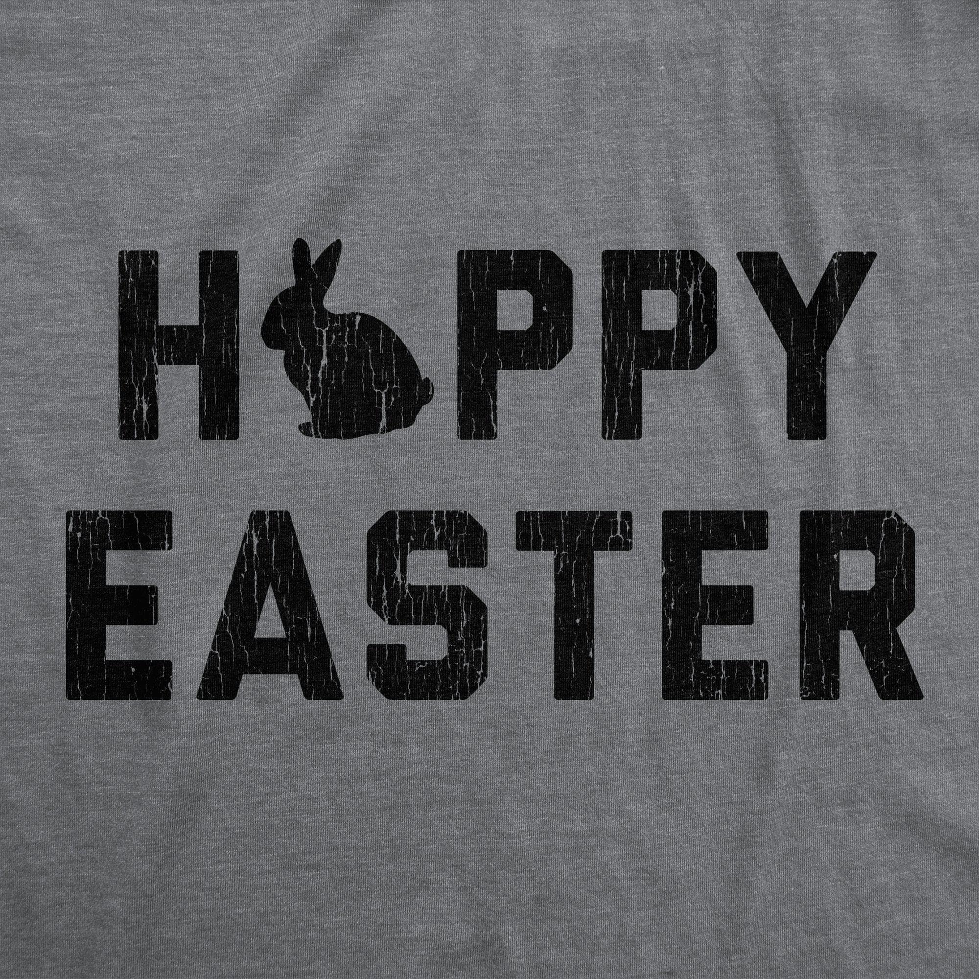 Happy Easter Men's Tshirt  -  Crazy Dog T-Shirts