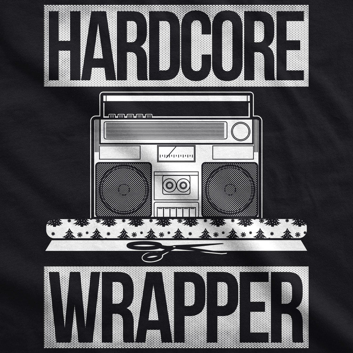 Hardcore Wrapper Men's Tshirt - Crazy Dog T-Shirts