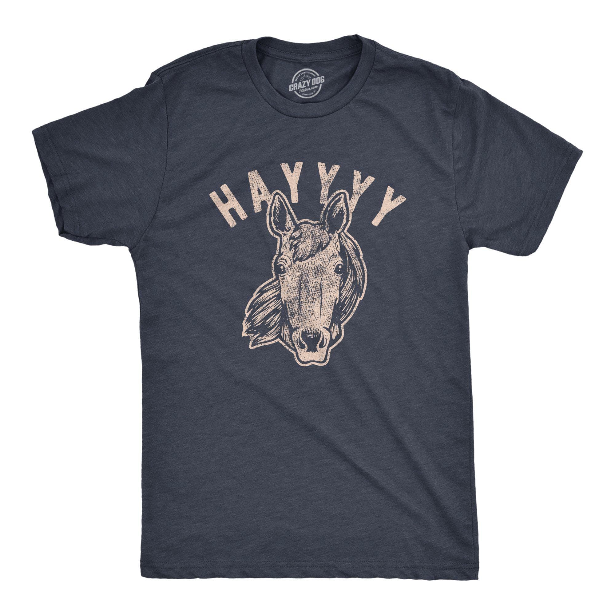 Hayyyy Men's Tshirt - Crazy Dog T-Shirts
