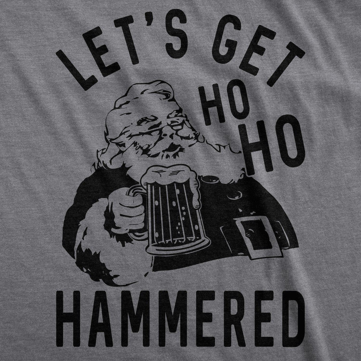 Ho Ho Hammered Men&#39;s Tshirt - Crazy Dog T-Shirts