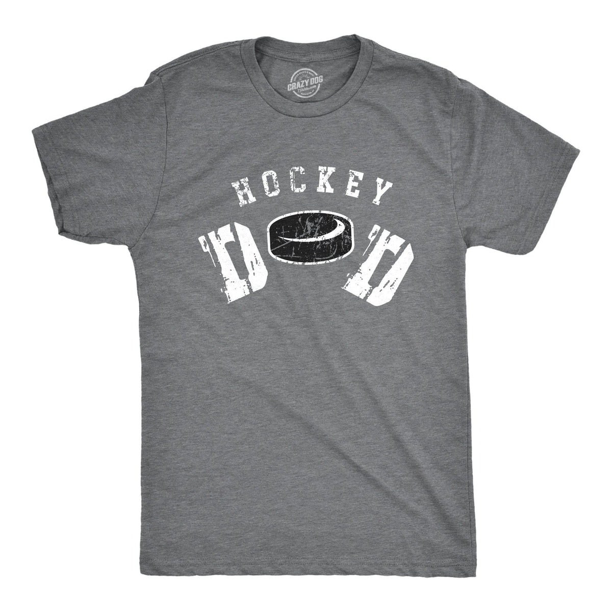 Hockey Dad Men&#39;s Tshirt  -  Crazy Dog T-Shirts