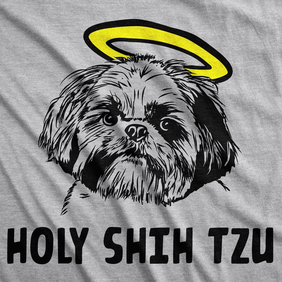 Holy Shih Tzu Men&#39;s Tshirt  -  Crazy Dog T-Shirts