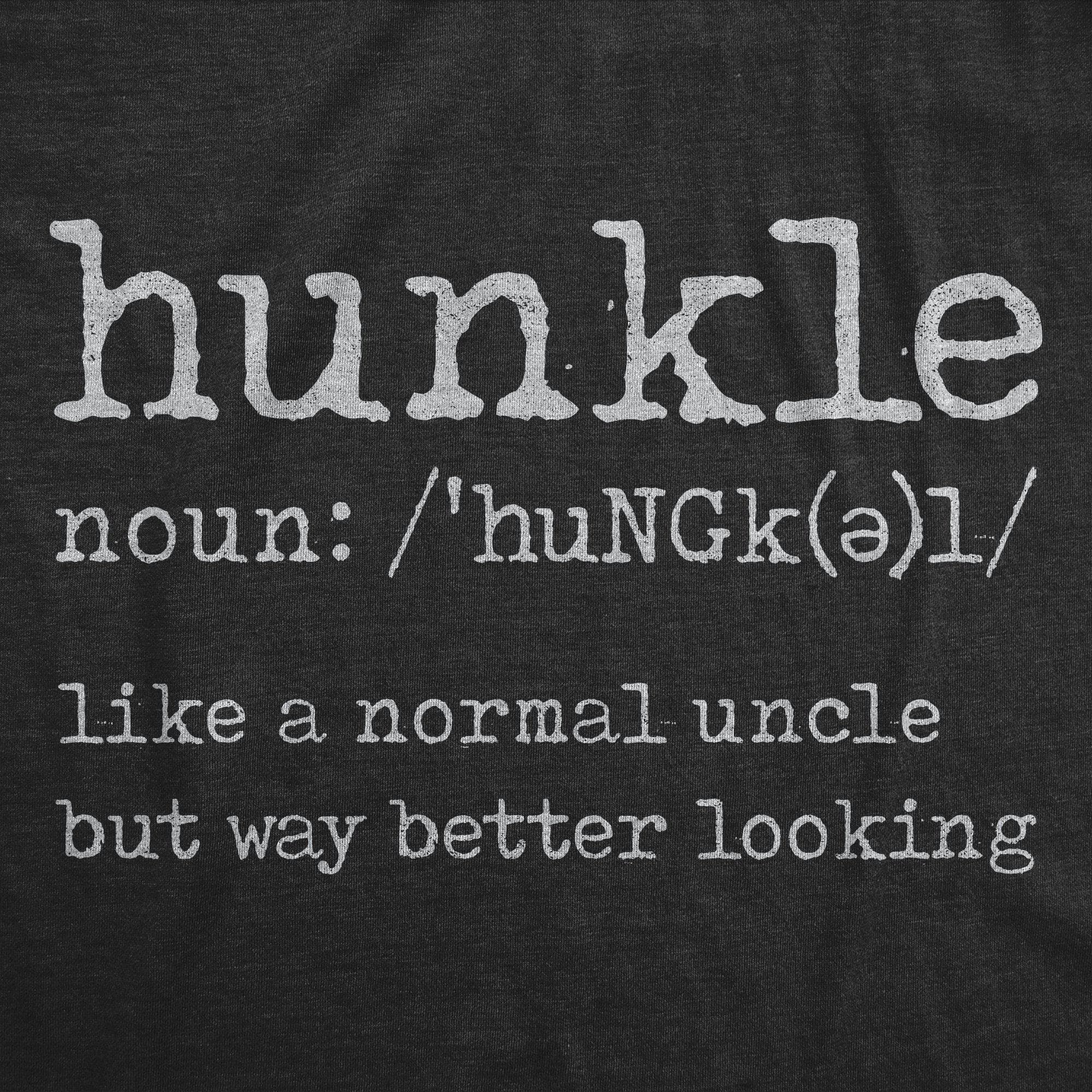 Hunkle Men's Tshirt - Crazy Dog T-Shirts