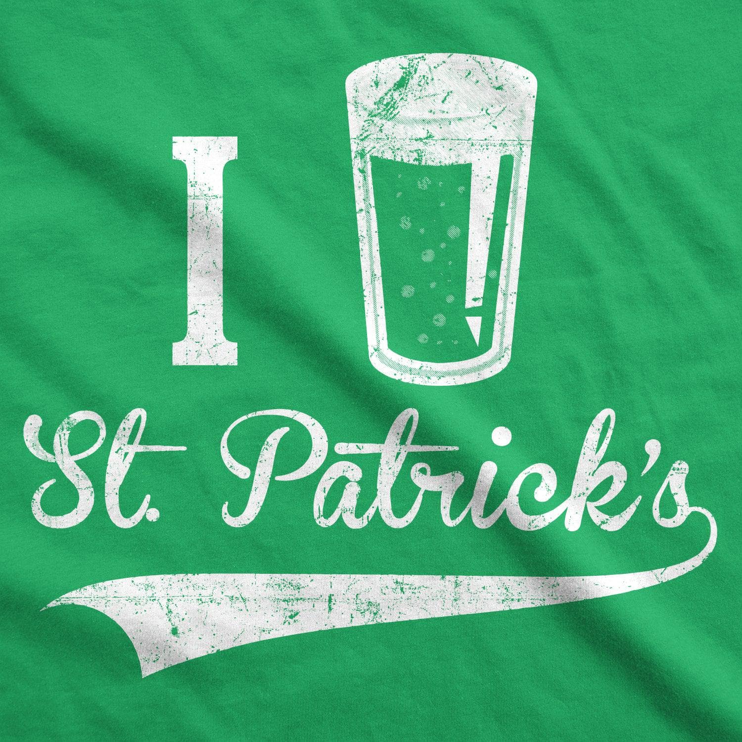 I Beer St. Patrick's Day Men's Tshirt  -  Crazy Dog T-Shirts