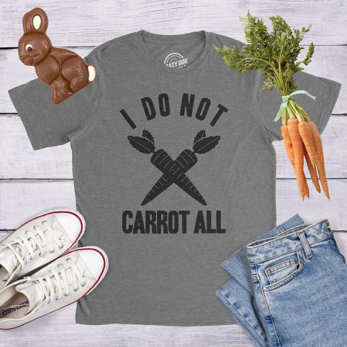 I Do Not Carrot All Men&#39;s Tshirt  -  Crazy Dog T-Shirts