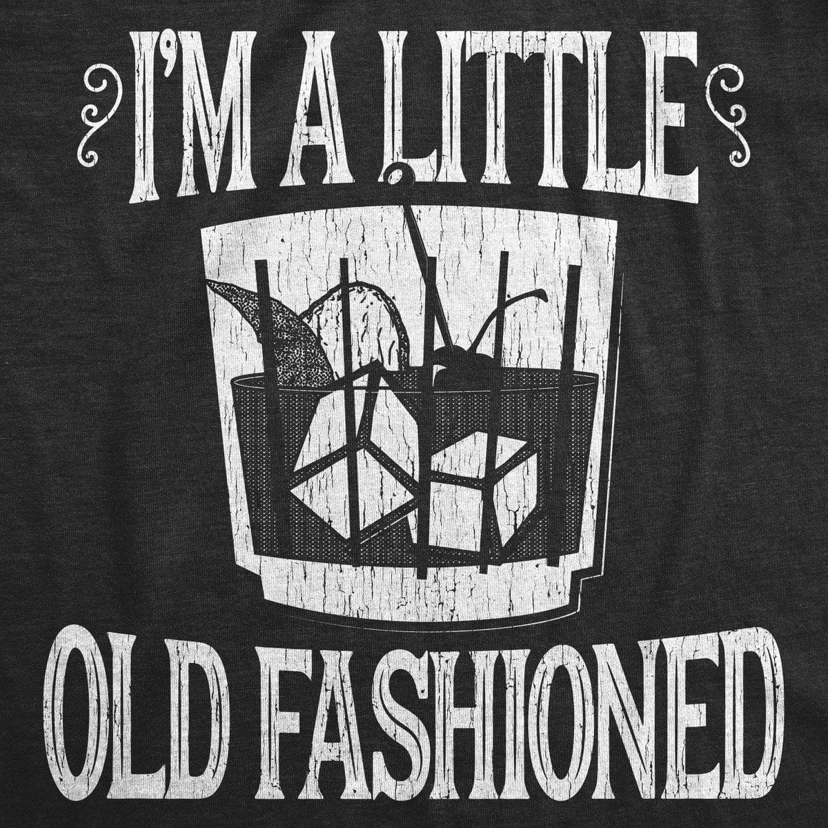 I&#39;m A Little Old Fashioned Men&#39;s Tshirt  -  Crazy Dog T-Shirts
