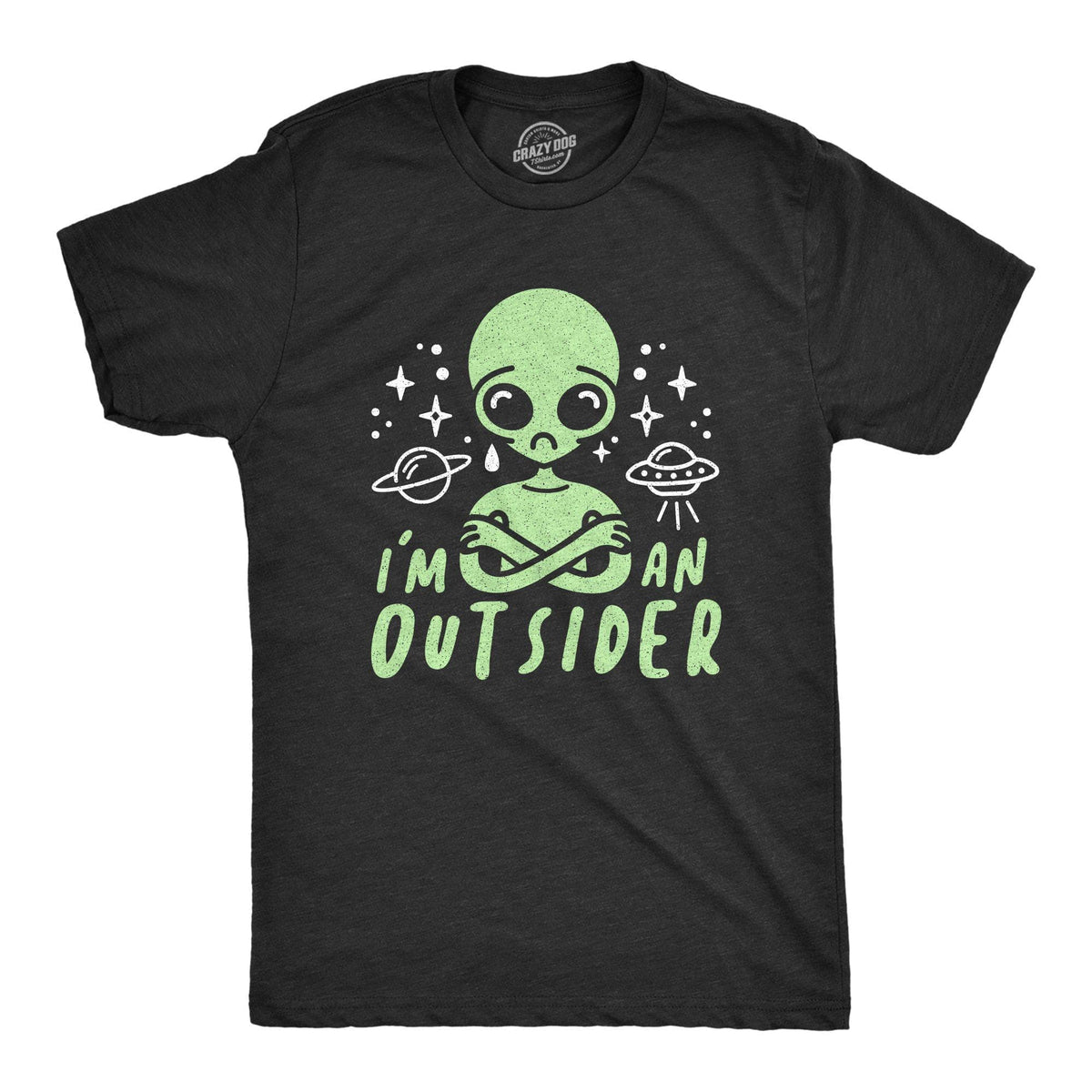 I&#39;m An Outsider Men&#39;s Tshirt - Crazy Dog T-Shirts