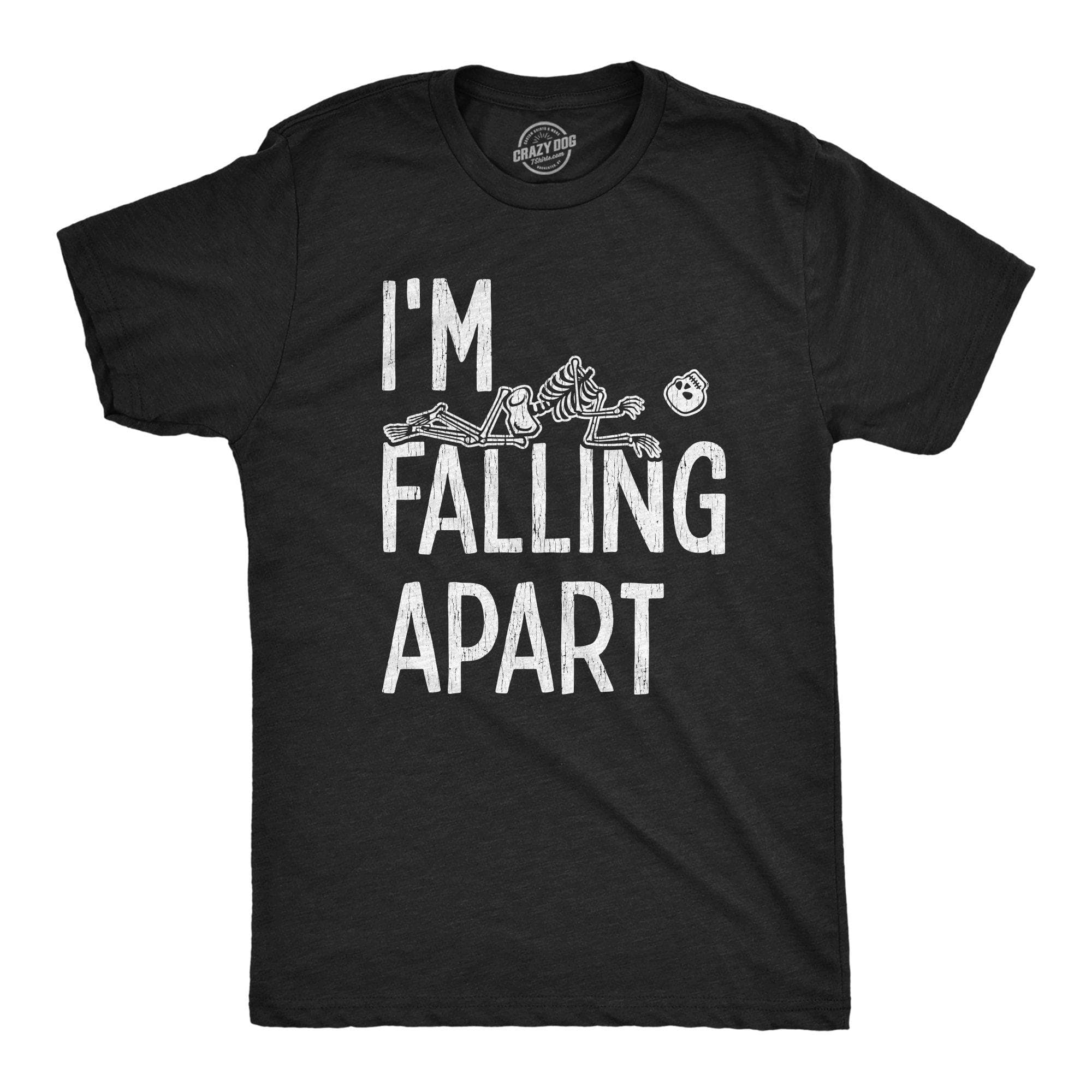 I'm Falling Apart Men's Tshirt - Crazy Dog T-Shirts