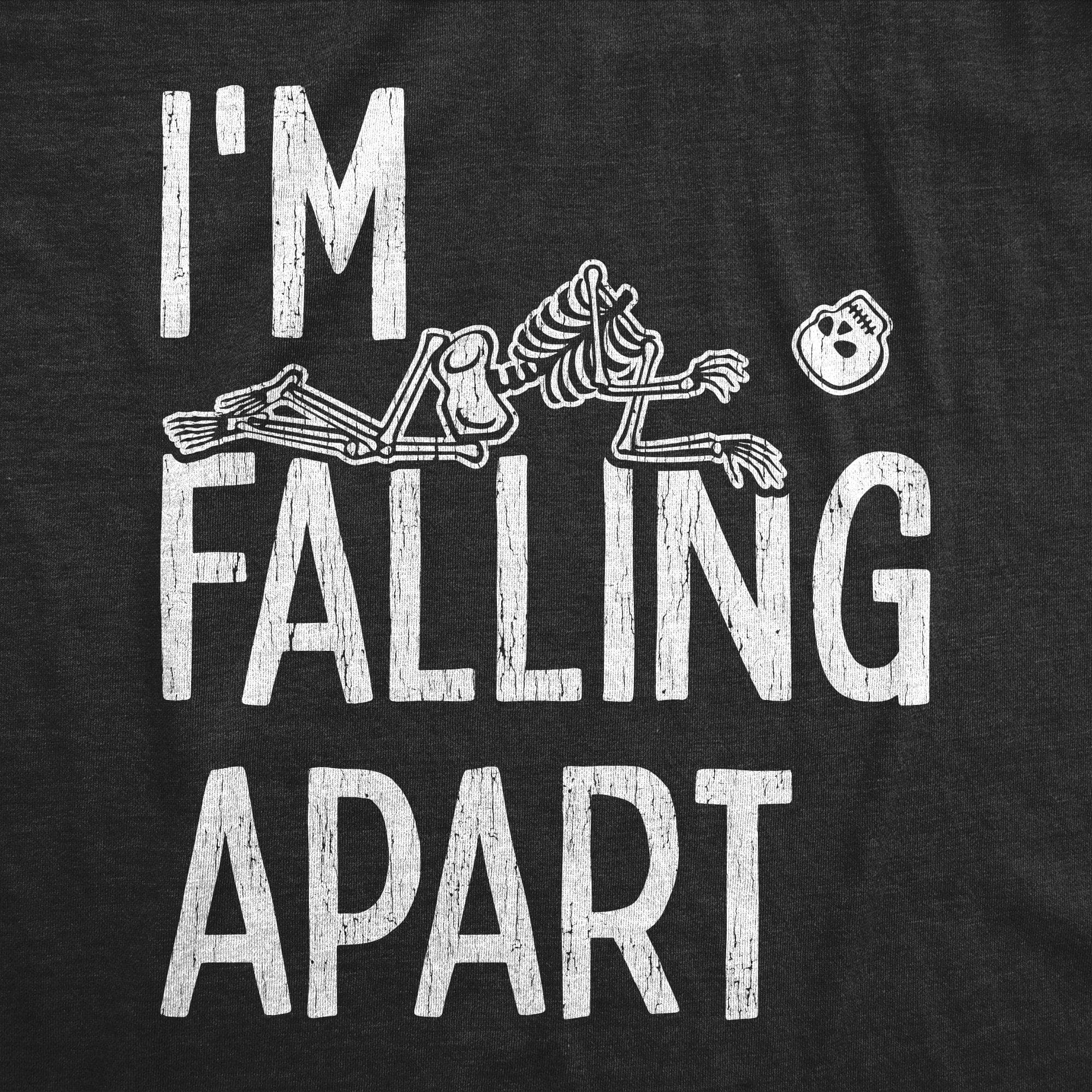 I'm Falling Apart Men's Tshirt - Crazy Dog T-Shirts