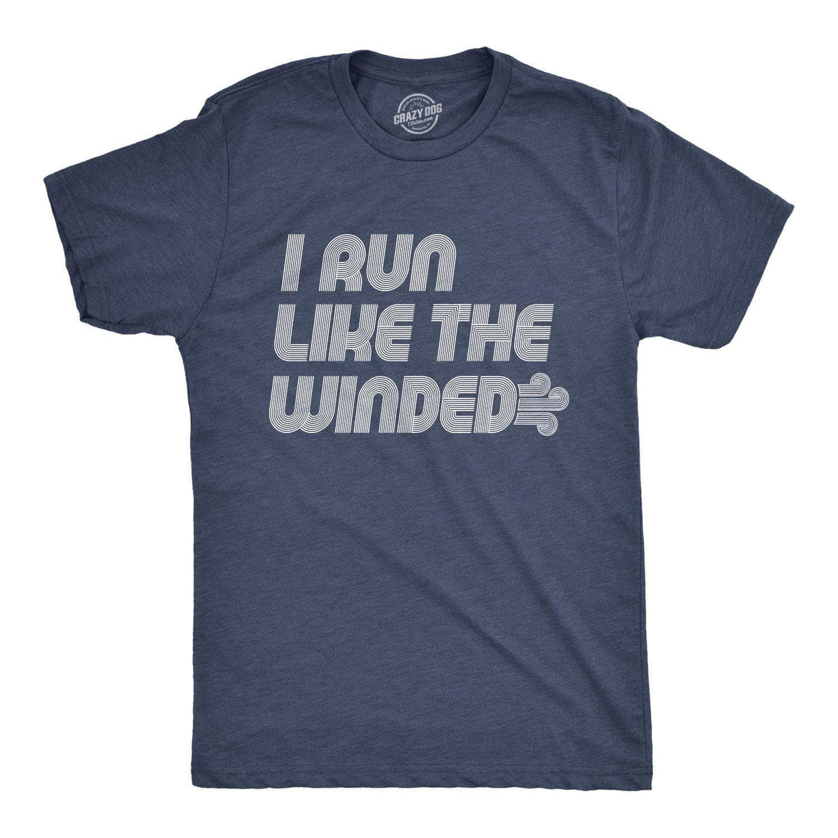 I Run Like The Winded Men&#39;s Tshirt - Crazy Dog T-Shirts