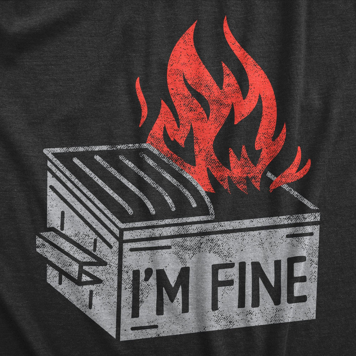 Im Fine Men&#39;s Tshirt  -  Crazy Dog T-Shirts
