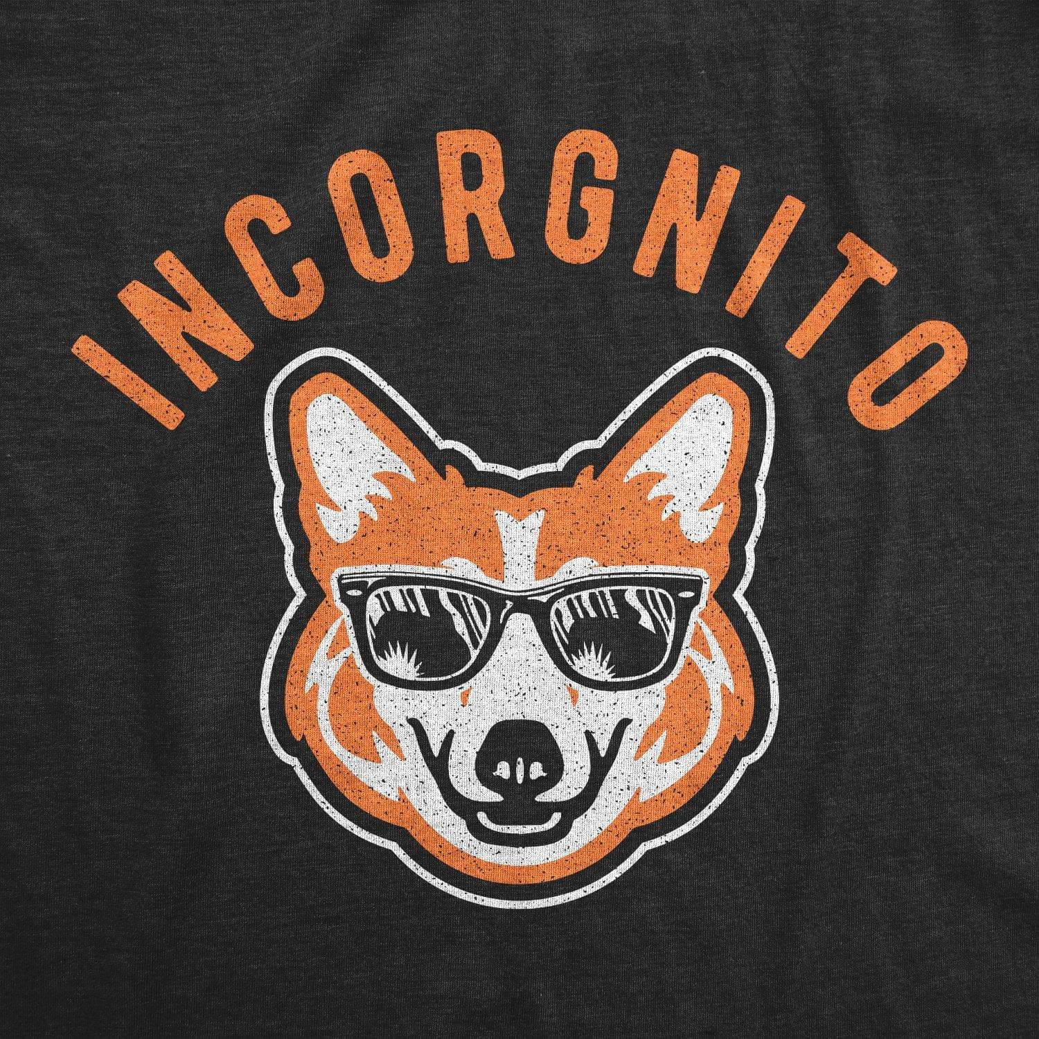 Incorgnito Men's Tshirt - Crazy Dog T-Shirts