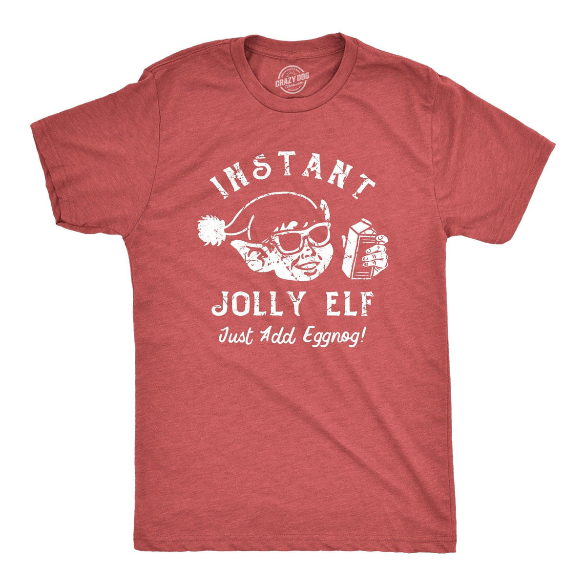 Instant Jolly Elf Men&#39;s Tshirt  -  Crazy Dog T-Shirts