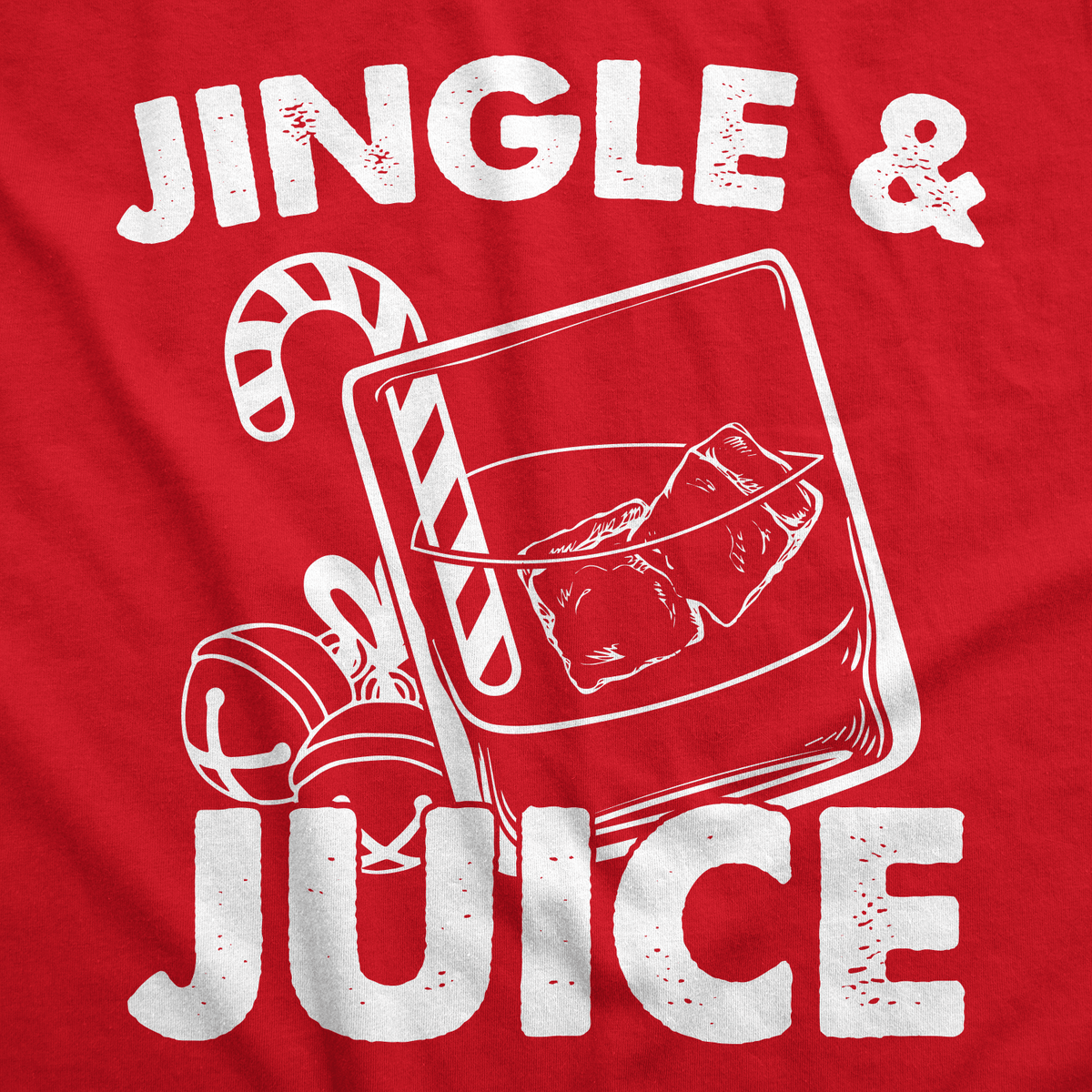 Jingle And Juice Men&#39;s Tshirt - Crazy Dog T-Shirts