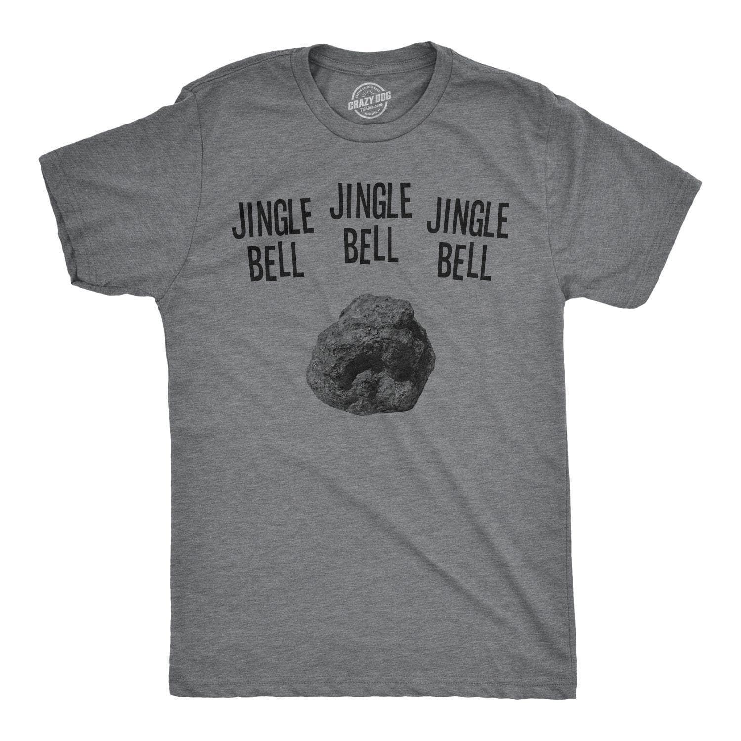 Jingle Bell Rock Men's Tshirt - Crazy Dog T-Shirts