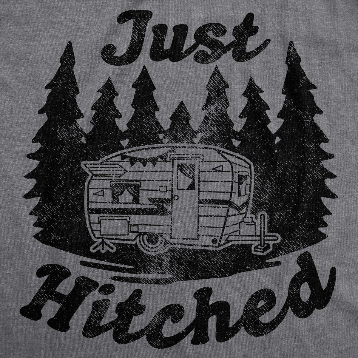 Just Hitched Men&#39;s Tshirt - Crazy Dog T-Shirts