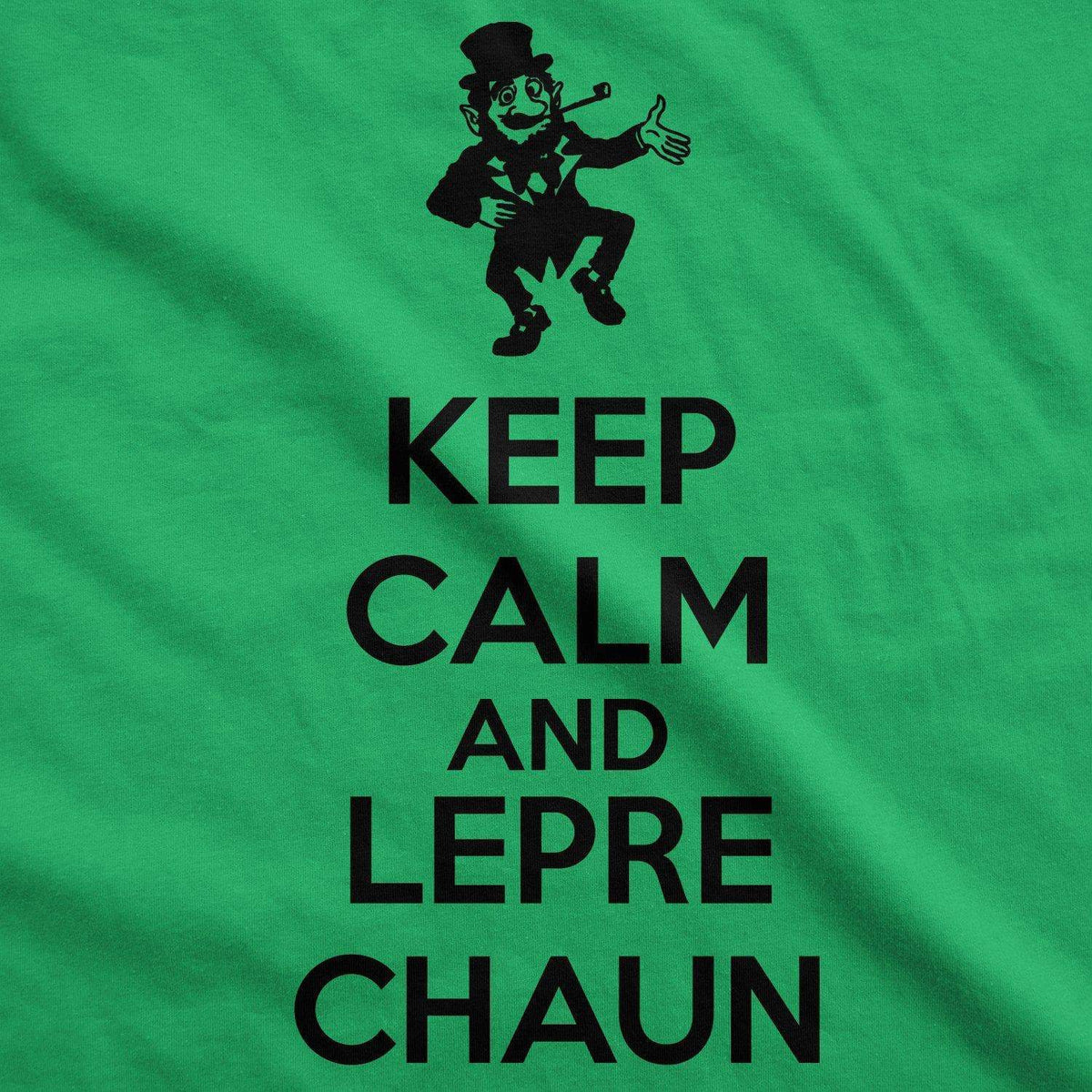 Keep Calm And Leprechaun Men&#39;s Tshirt  -  Crazy Dog T-Shirts