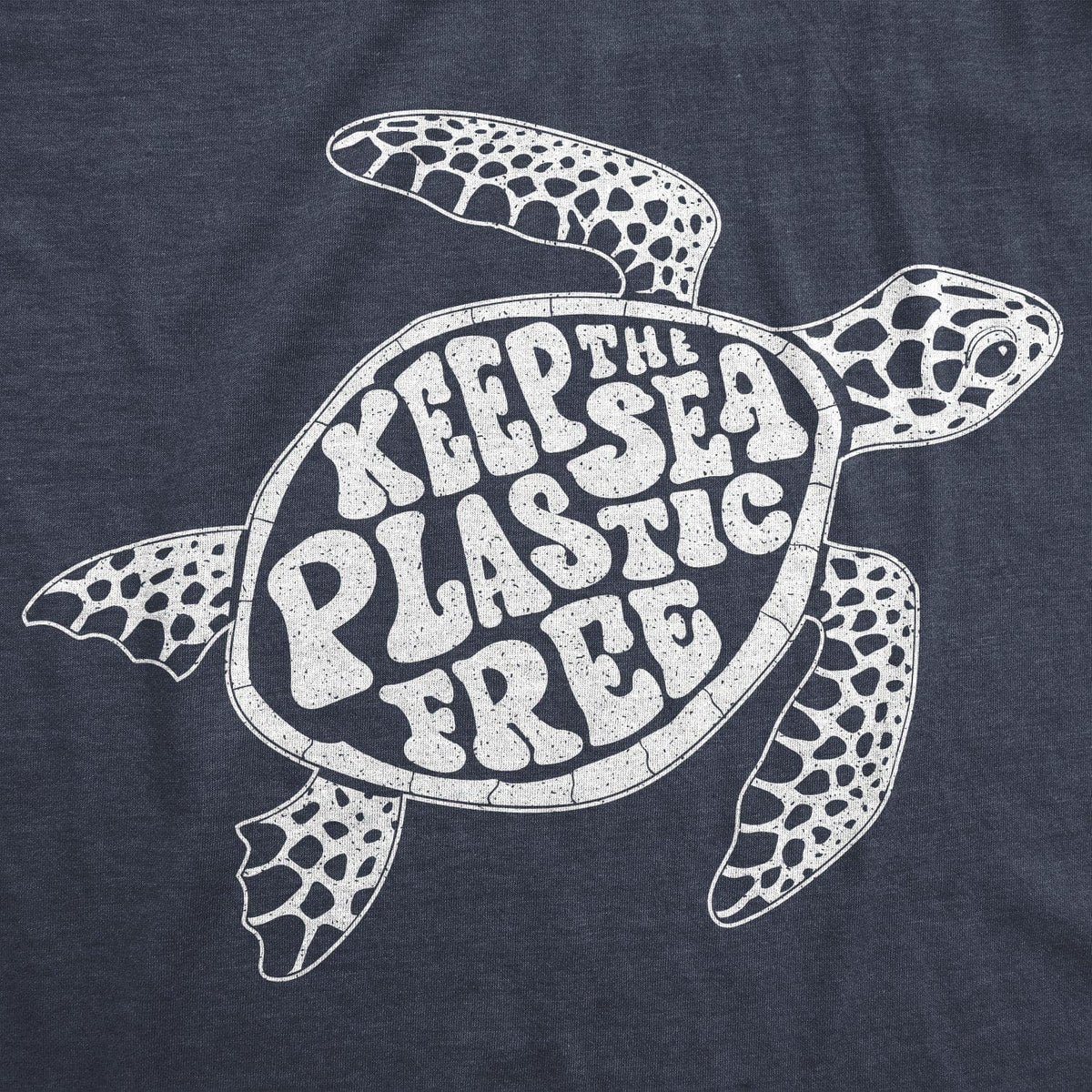 Keep The Sea Plastic Fre Men&#39;s Tshirt - Crazy Dog T-Shirts