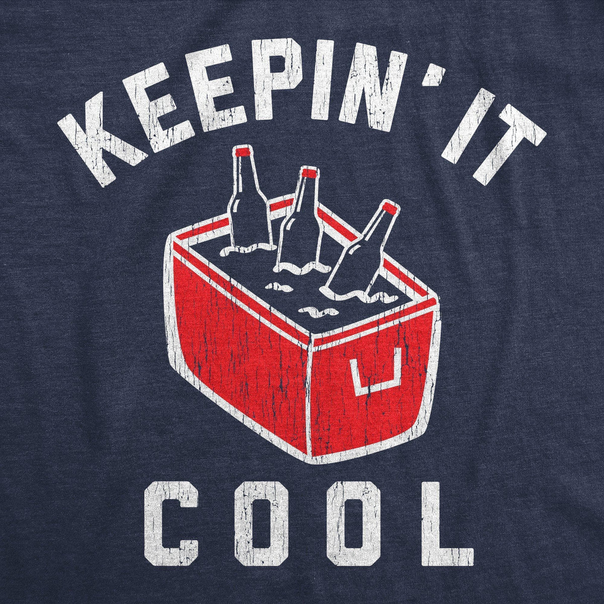 Keepin&#39; It Cool Men&#39;s Tshirt - Crazy Dog T-Shirts