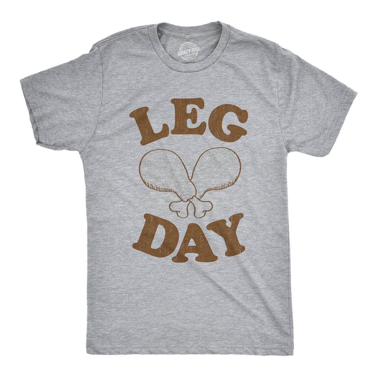 Leg Day Men&#39;s Tshirt - Crazy Dog T-Shirts