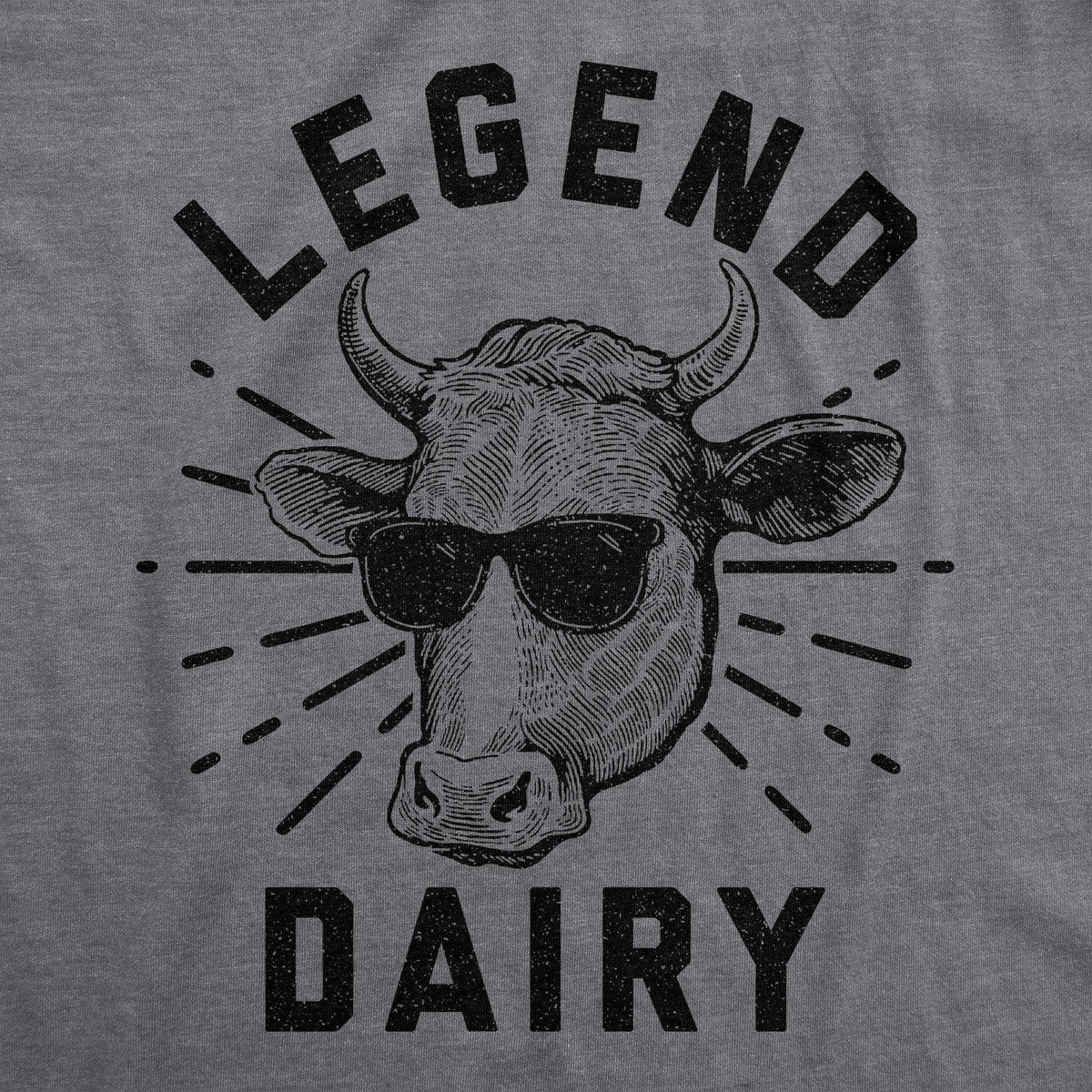 Legend Dairy Men&#39;s Tshirt - Crazy Dog T-Shirts