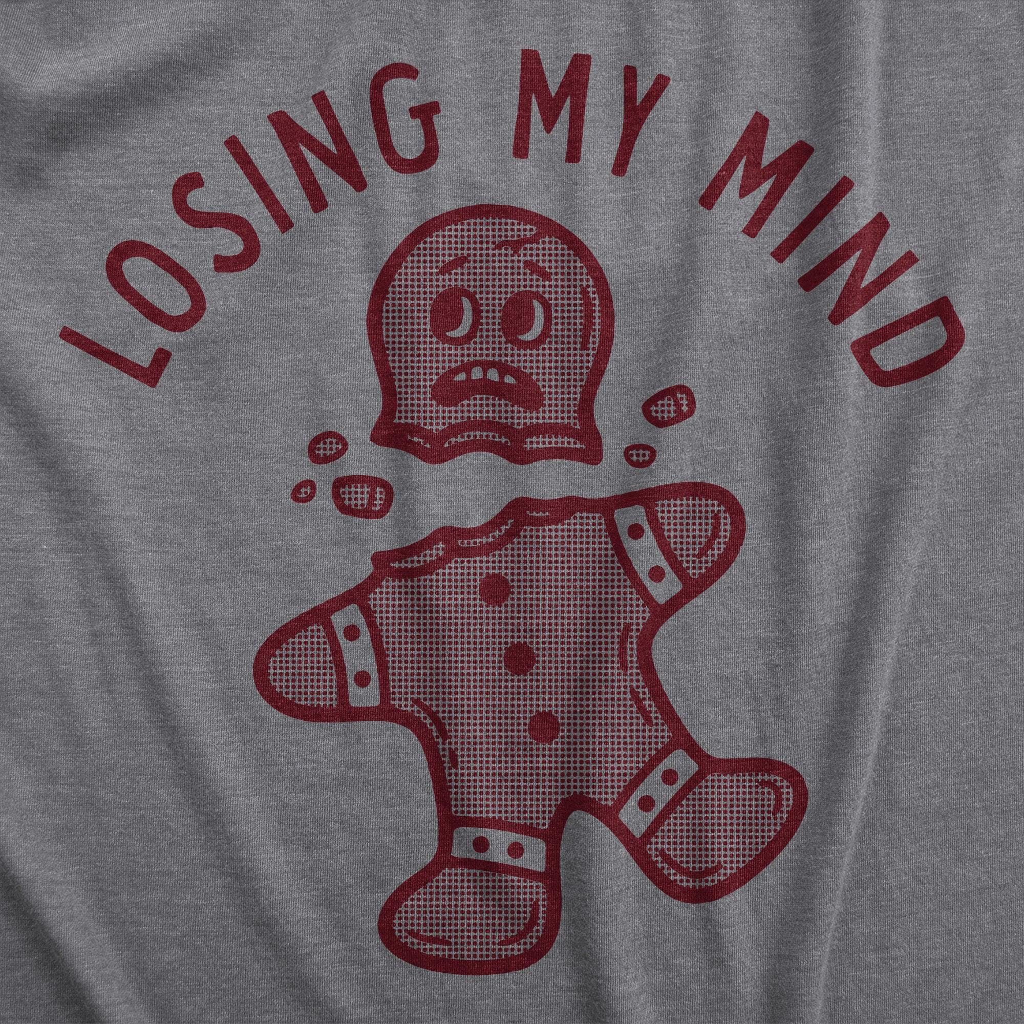 Losing My Mind Men's Tshirt  -  Crazy Dog T-Shirts